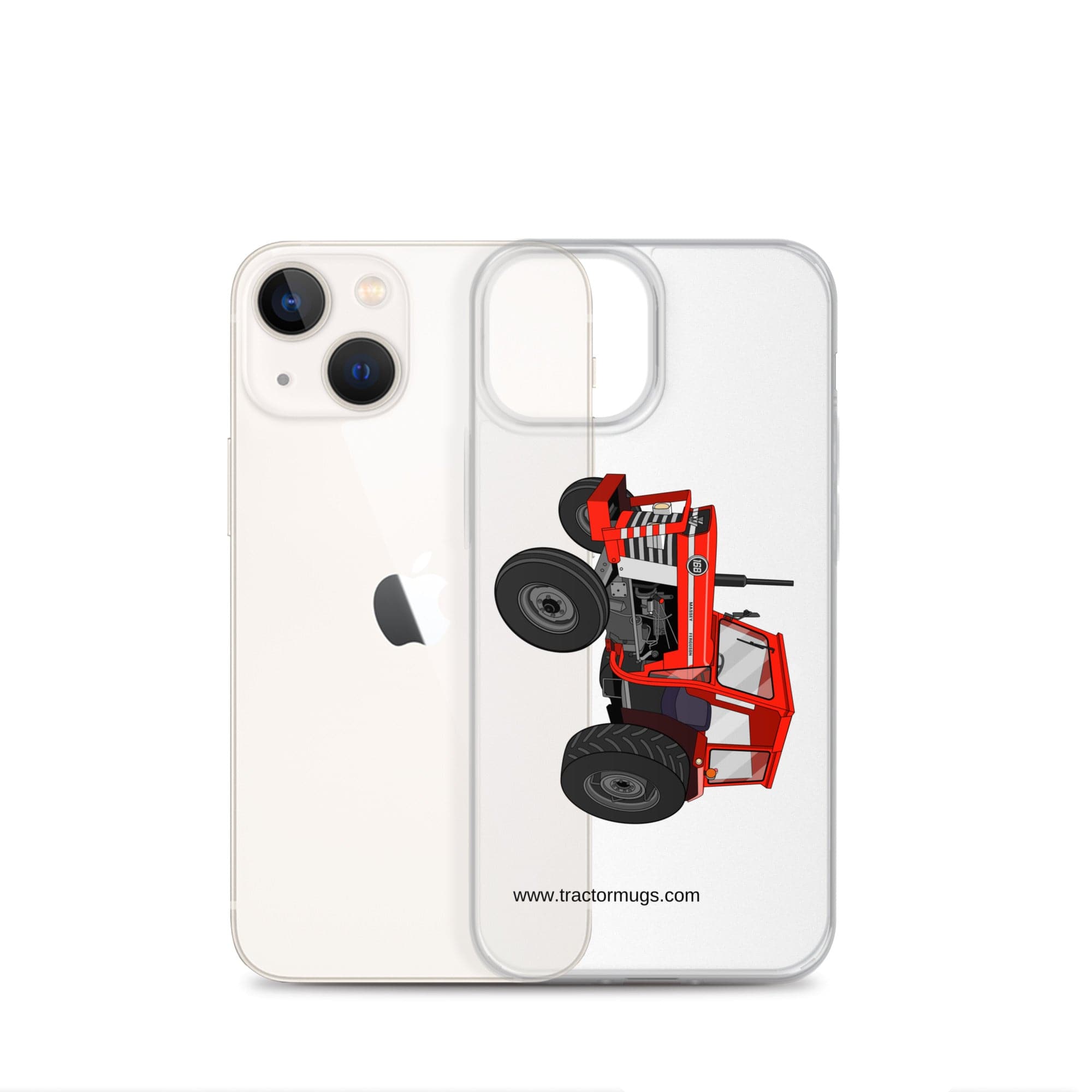 The Tractor Mugs Store Massey Ferguson 168 | Clear Case for iPhone® Quality Farmers Merch