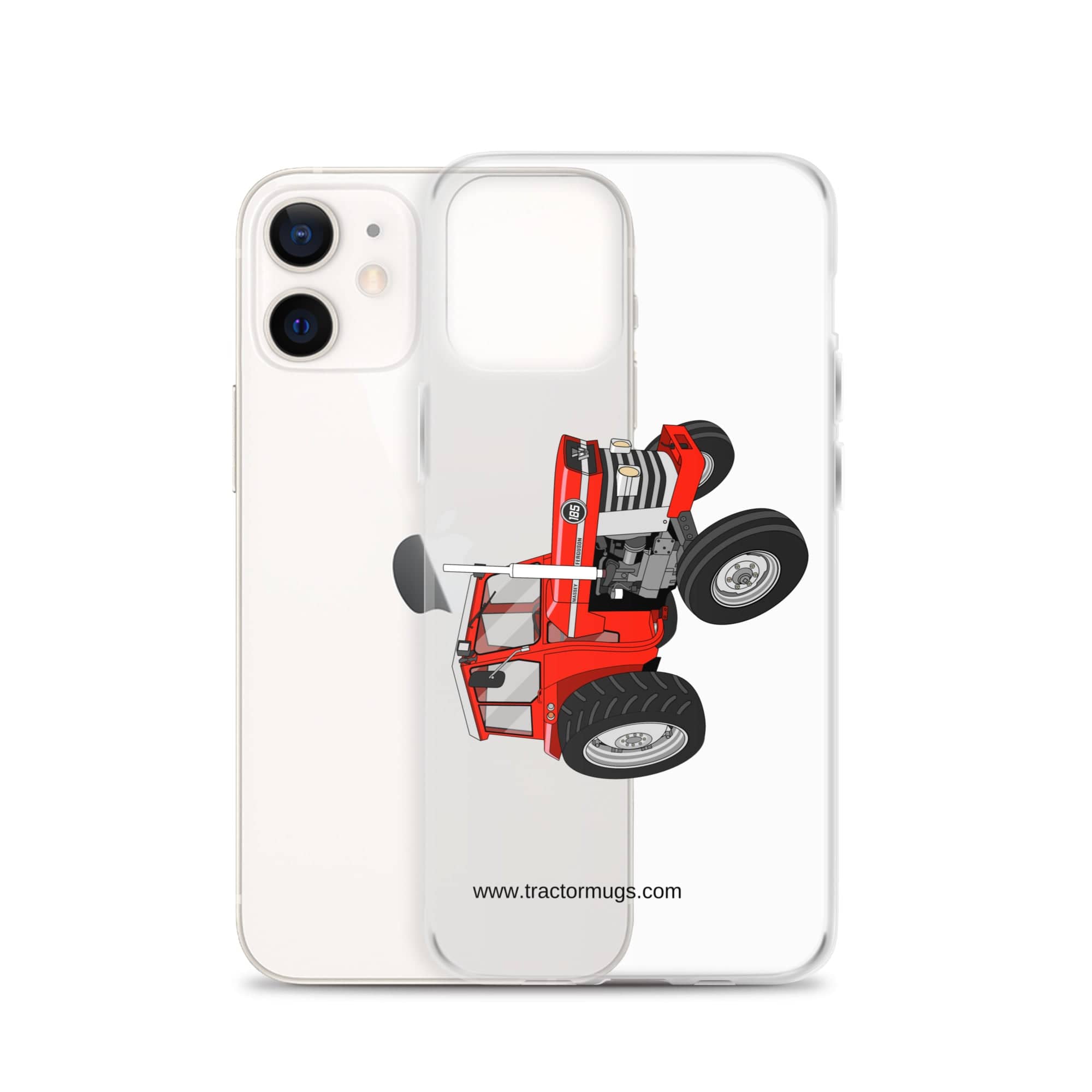 The Tractor Mugs Store Massey Ferguson 185 | Clear Case for iPhone® Quality Farmers Merch
