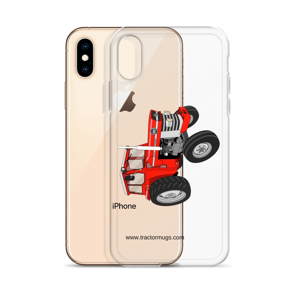 The Tractor Mugs Store Massey Ferguson 185 | Clear Case for iPhone® Quality Farmers Merch