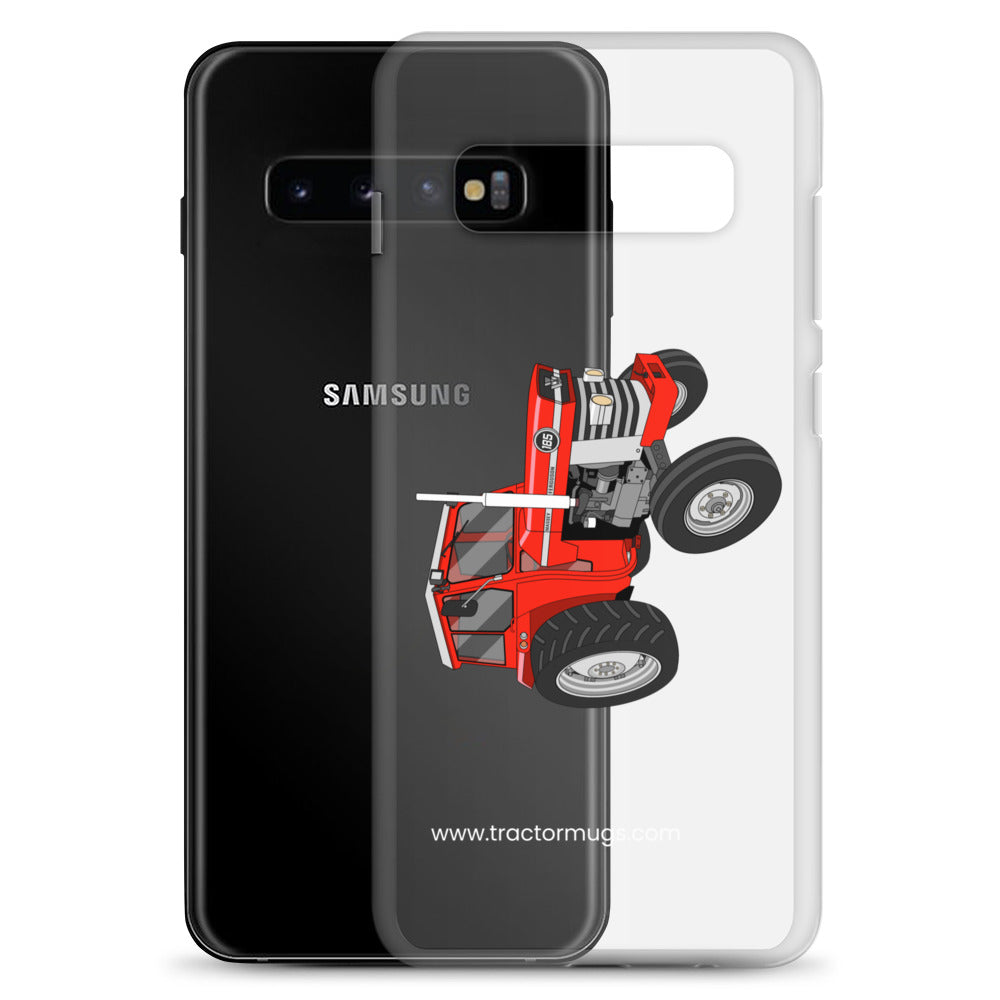 The Tractor Mugs Store Massey Ferguson 185 | Clear Case for Samsung® Quality Farmers Merch