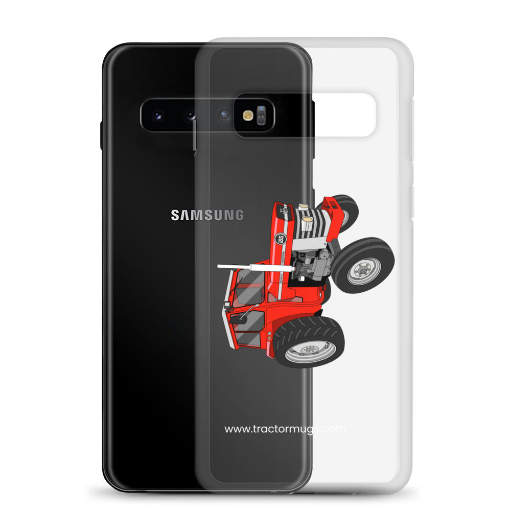 The Tractor Mugs Store Massey Ferguson 185 | Clear Case for Samsung® Quality Farmers Merch