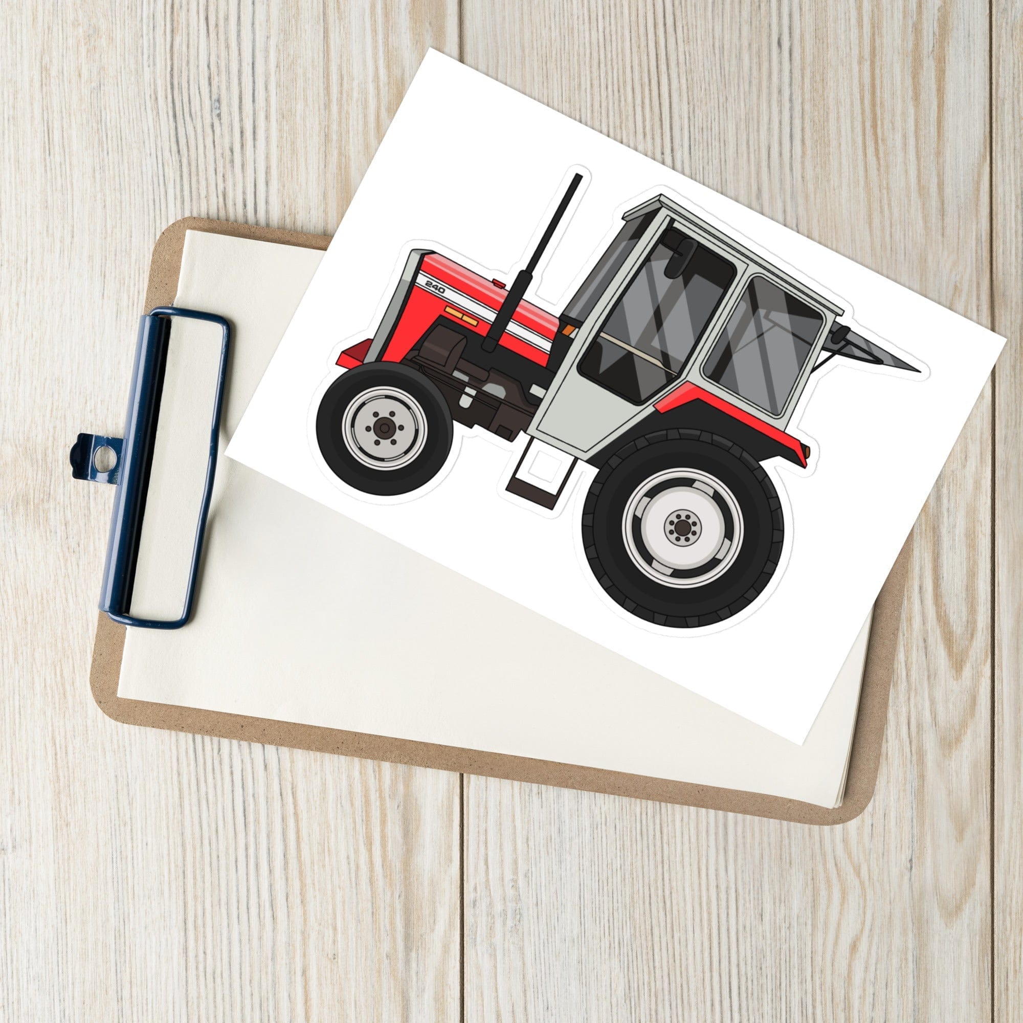 The Tractor Mugs Store Massey Ferguson 240 | Sticker sheet Quality Farmers Merch