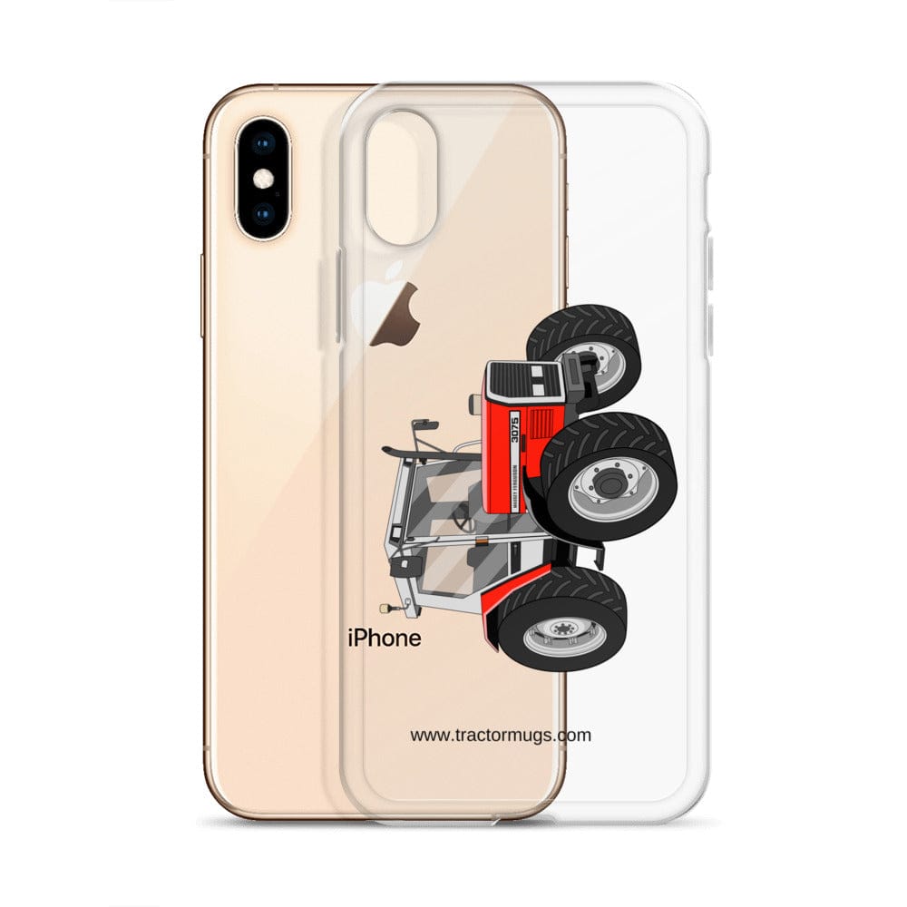 The Tractor Mugs Store Massey Ferguson 3075 | Clear Case for iPhone® Quality Farmers Merch