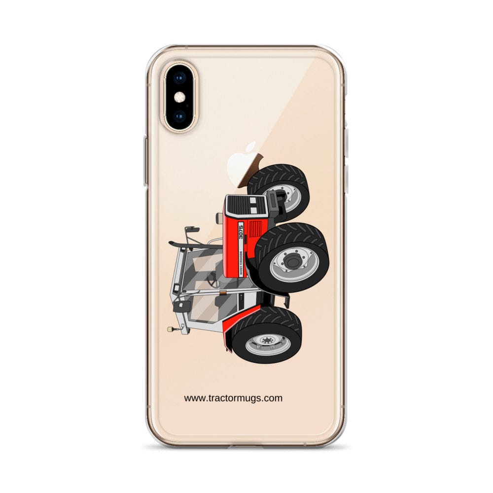 The Tractor Mugs Store Massey Ferguson 3075 | Clear Case for iPhone® Quality Farmers Merch