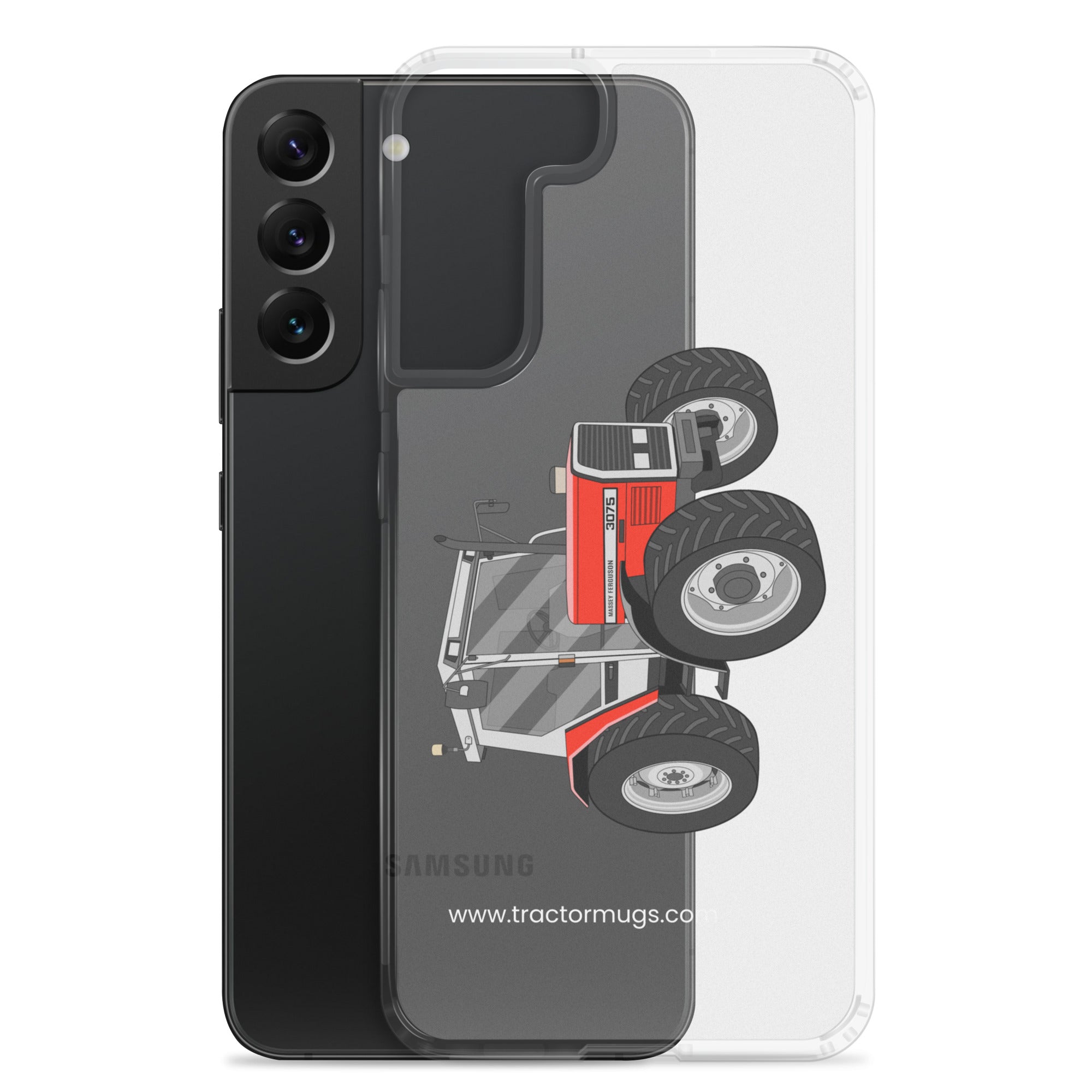 The Tractor Mugs Store Massey Ferguson 3075 | Clear Case for Samsung® Quality Farmers Merch