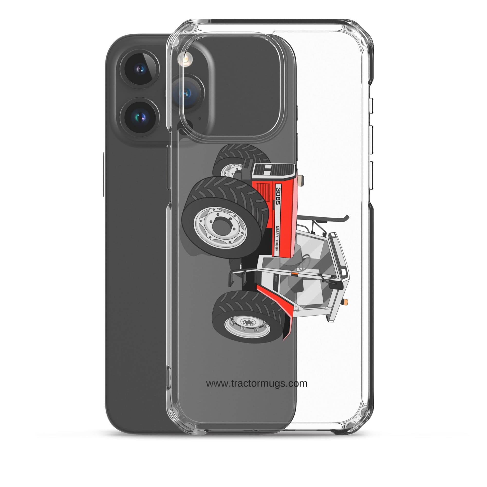 The Tractor Mugs Store Massey Ferguson 3085 | Clear Case for iPhone® Quality Farmers Merch