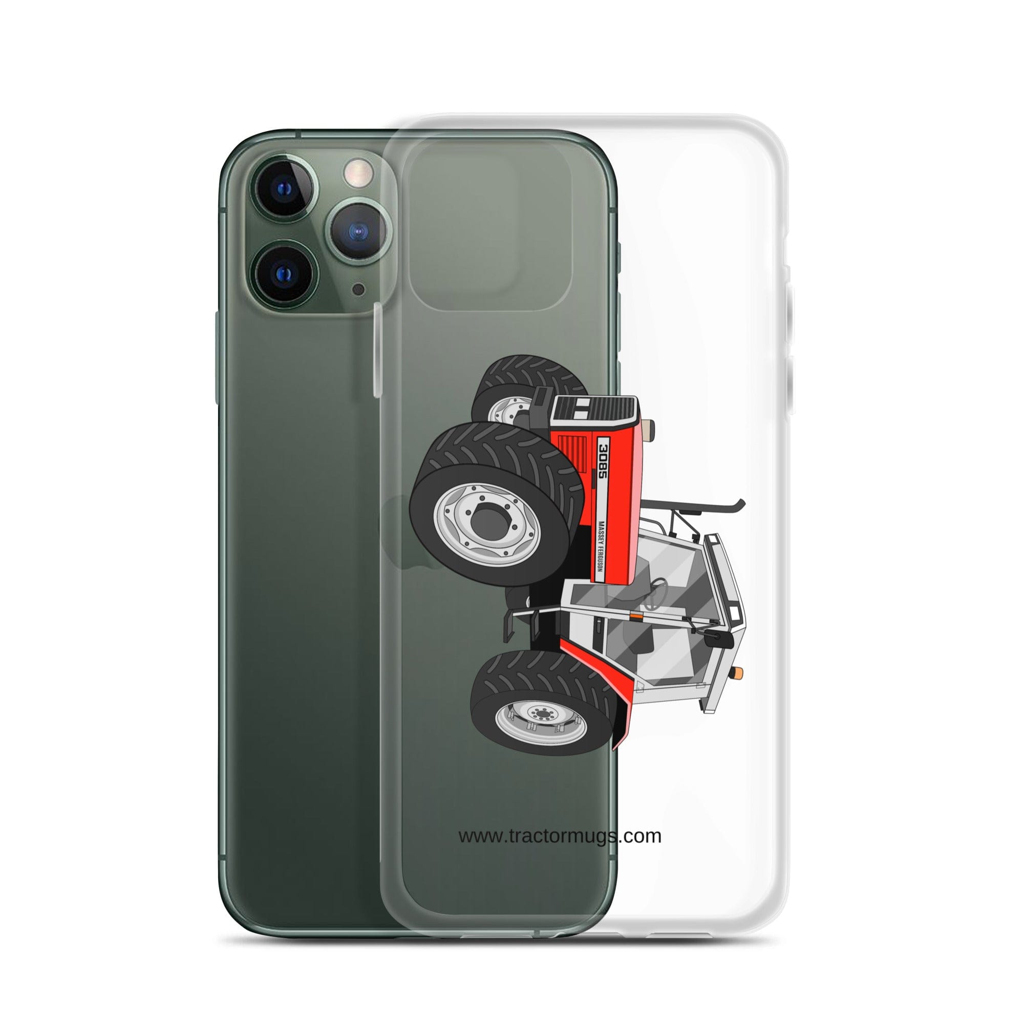The Tractor Mugs Store Massey Ferguson 3085 | Clear Case for iPhone® Quality Farmers Merch