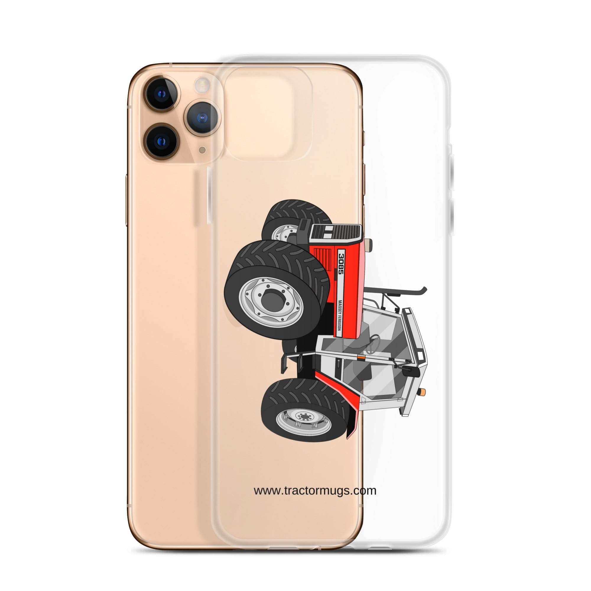 The Tractor Mugs Store Massey Ferguson 3085 | Clear Case for iPhone® Quality Farmers Merch