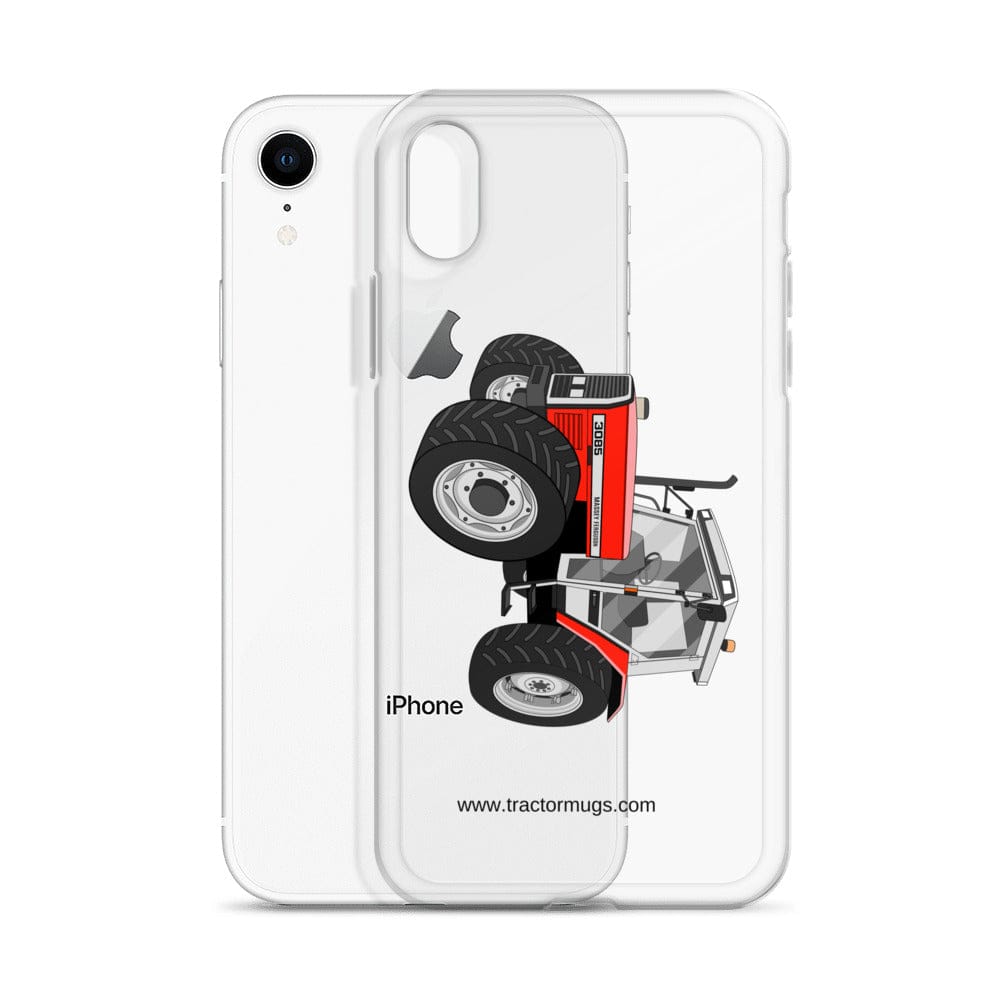 The Tractor Mugs Store Massey Ferguson 3085 | Clear Case for iPhone® Quality Farmers Merch