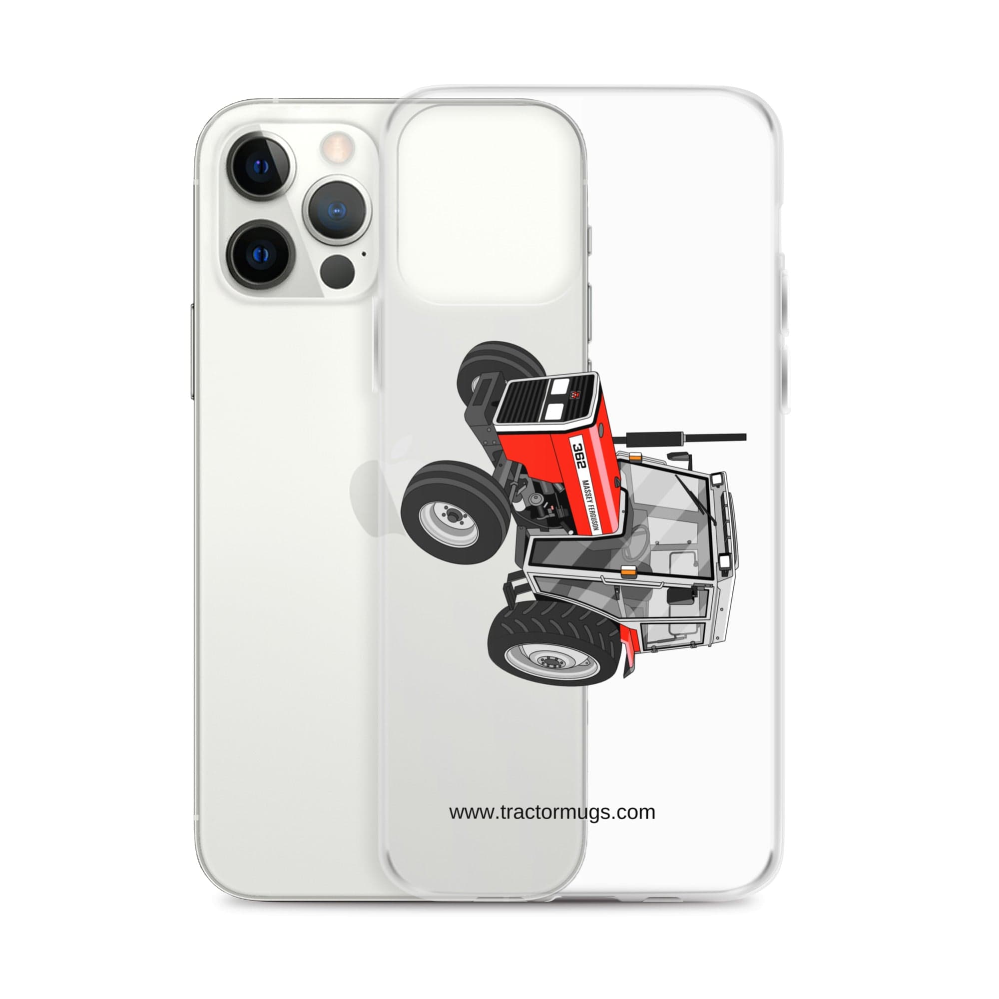 The Tractor Mugs Store Massey Ferguson 362 | Clear Case for iPhone® Quality Farmers Merch