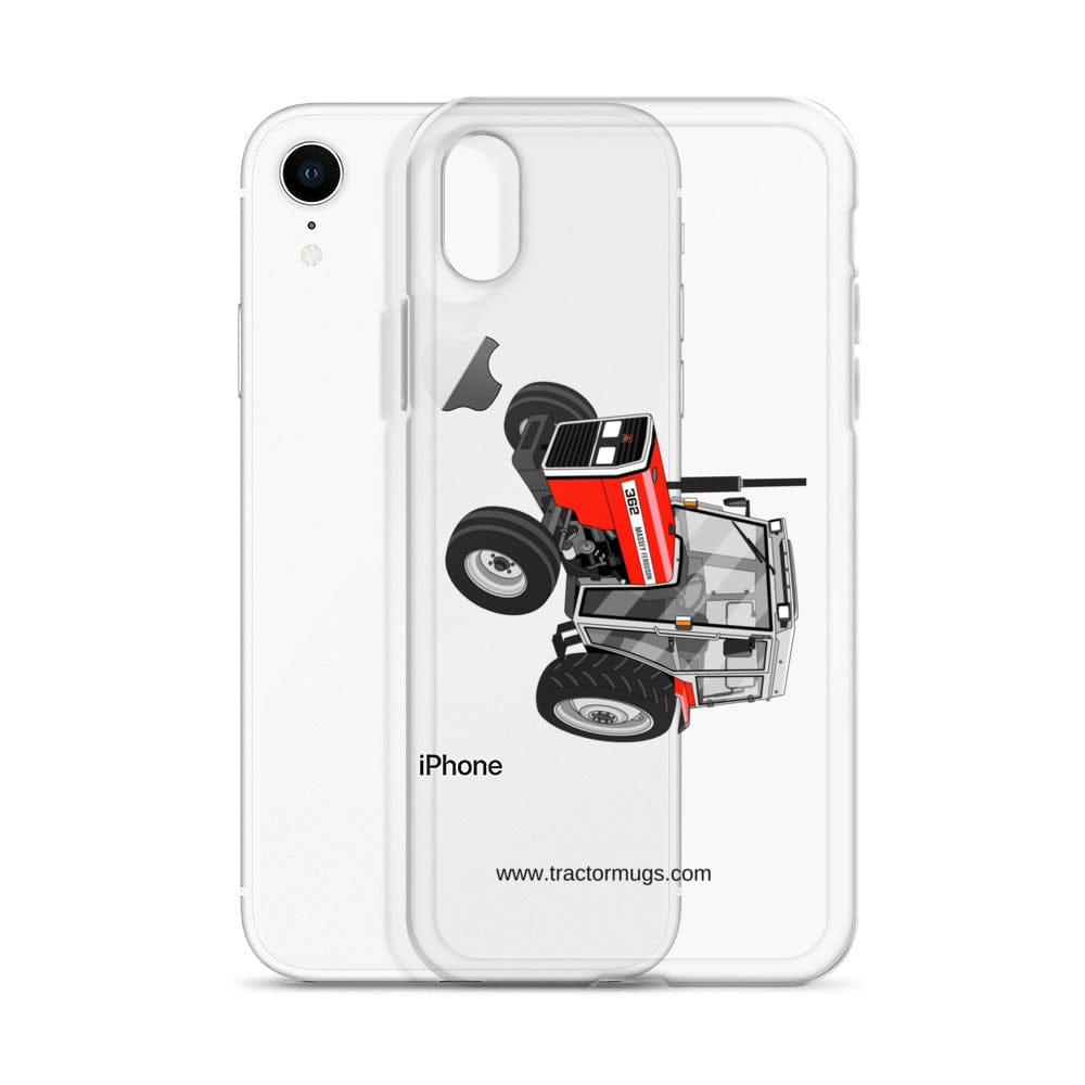 The Tractor Mugs Store Massey Ferguson 362 | Clear Case for iPhone® Quality Farmers Merch