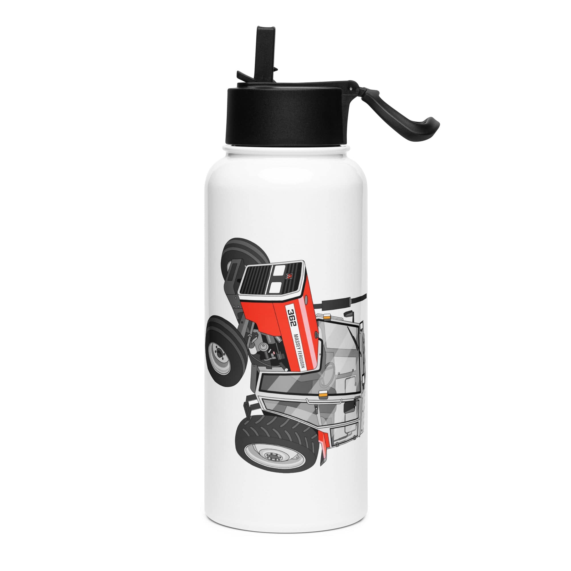 The Tractor Mugs Store Massey Ferguson 362 | Stainless Steel Water Bottle Quality Farmers Merch