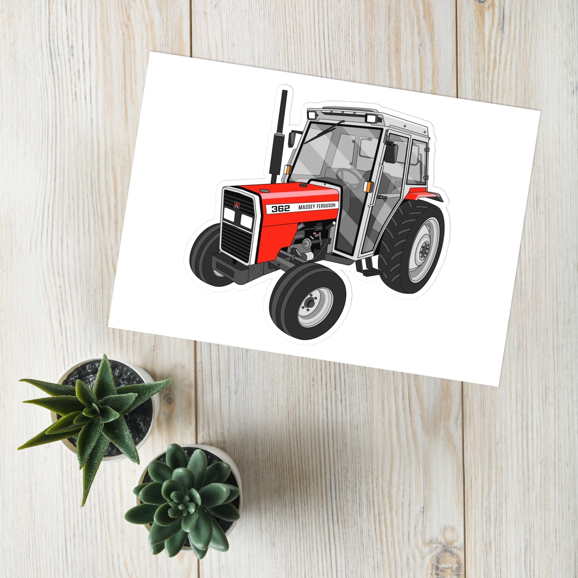 The Tractor Mugs Store Massey Ferguson 362 | Sticker sheet Quality Farmers Merch
