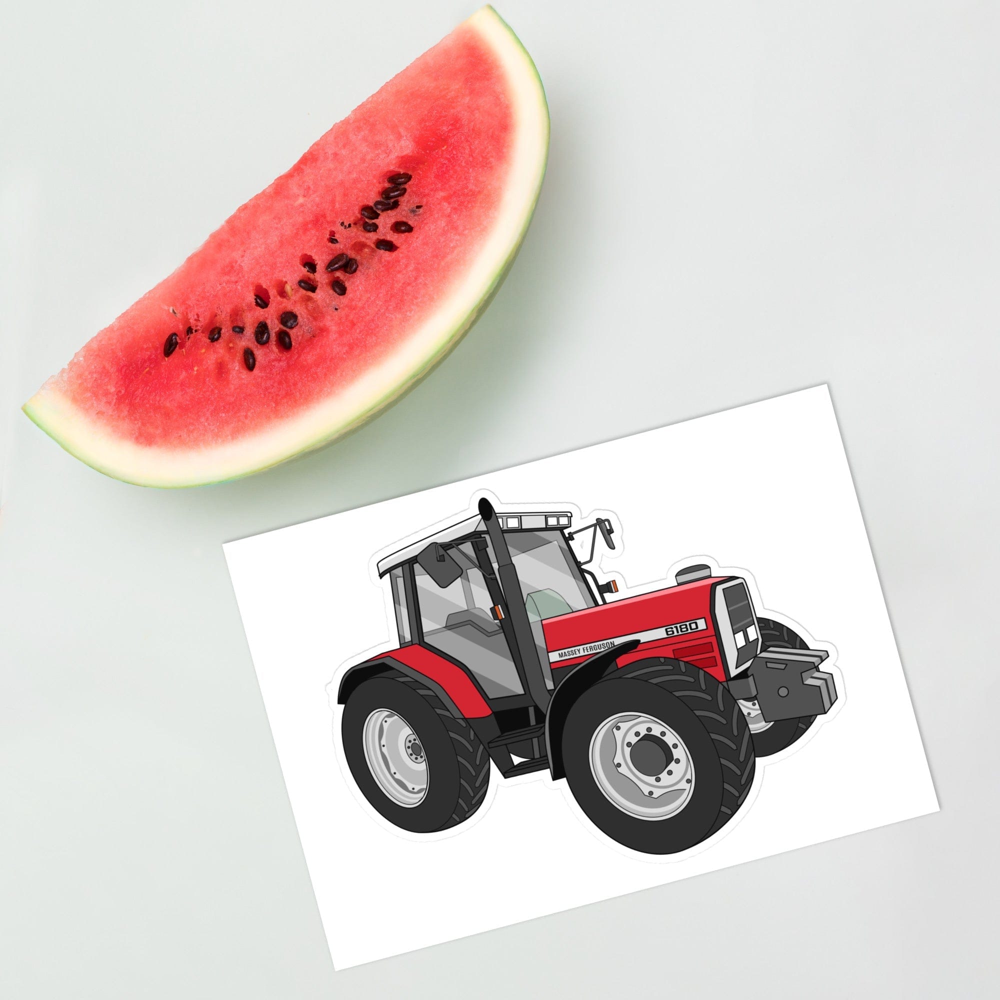 The Tractor Mugs Store Massey Ferguson 6180 | Sticker sheet Quality Farmers Merch