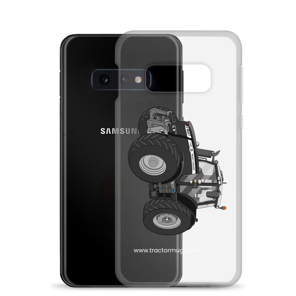 The Tractor Mugs Store Massey Ferguson 7726S Black Beauty | Clear Case for Samsung® Quality Farmers Merch