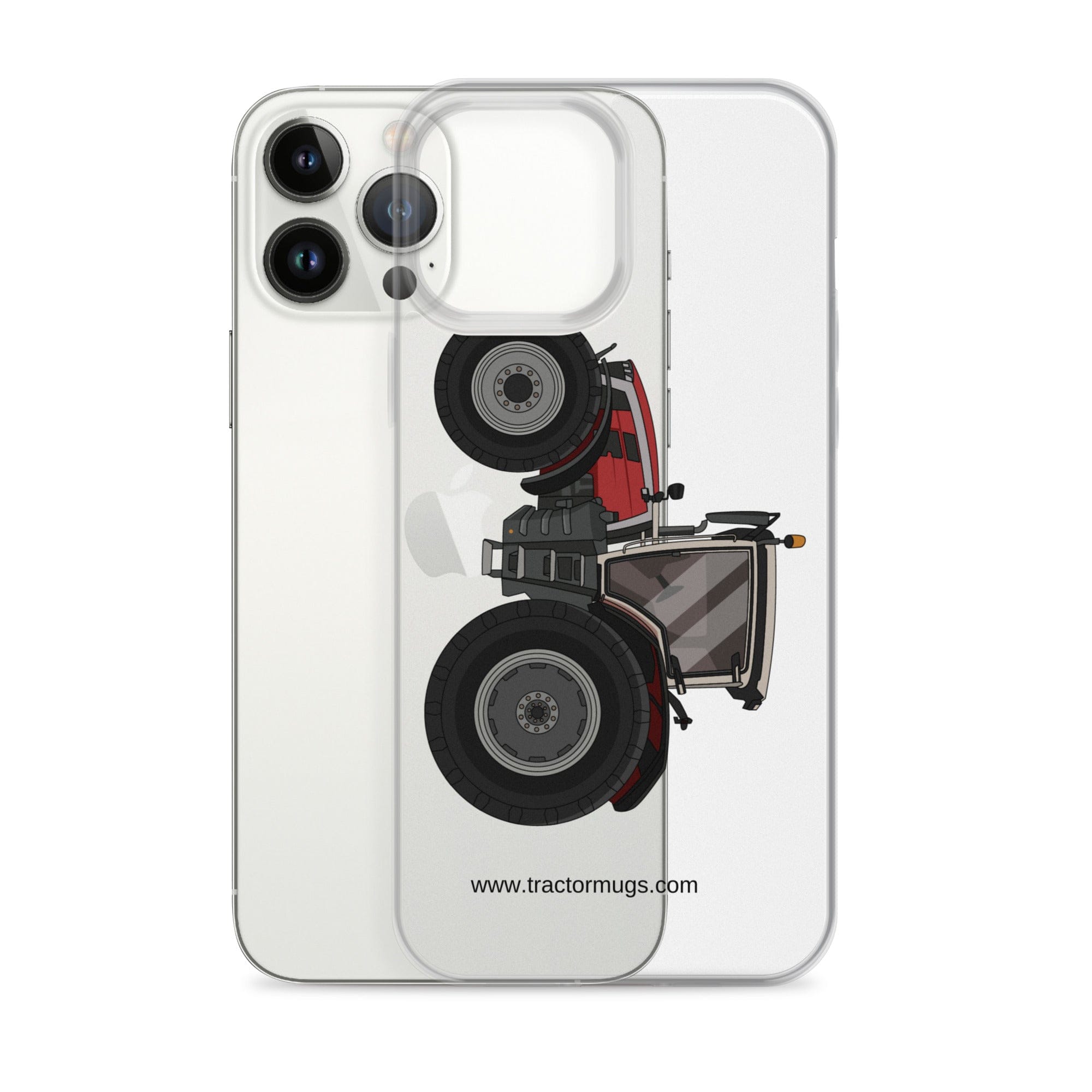 The Tractor Mugs Store Massey Ferguson 8S 265 (2020) | Clear Case for iPhone® Quality Farmers Merch