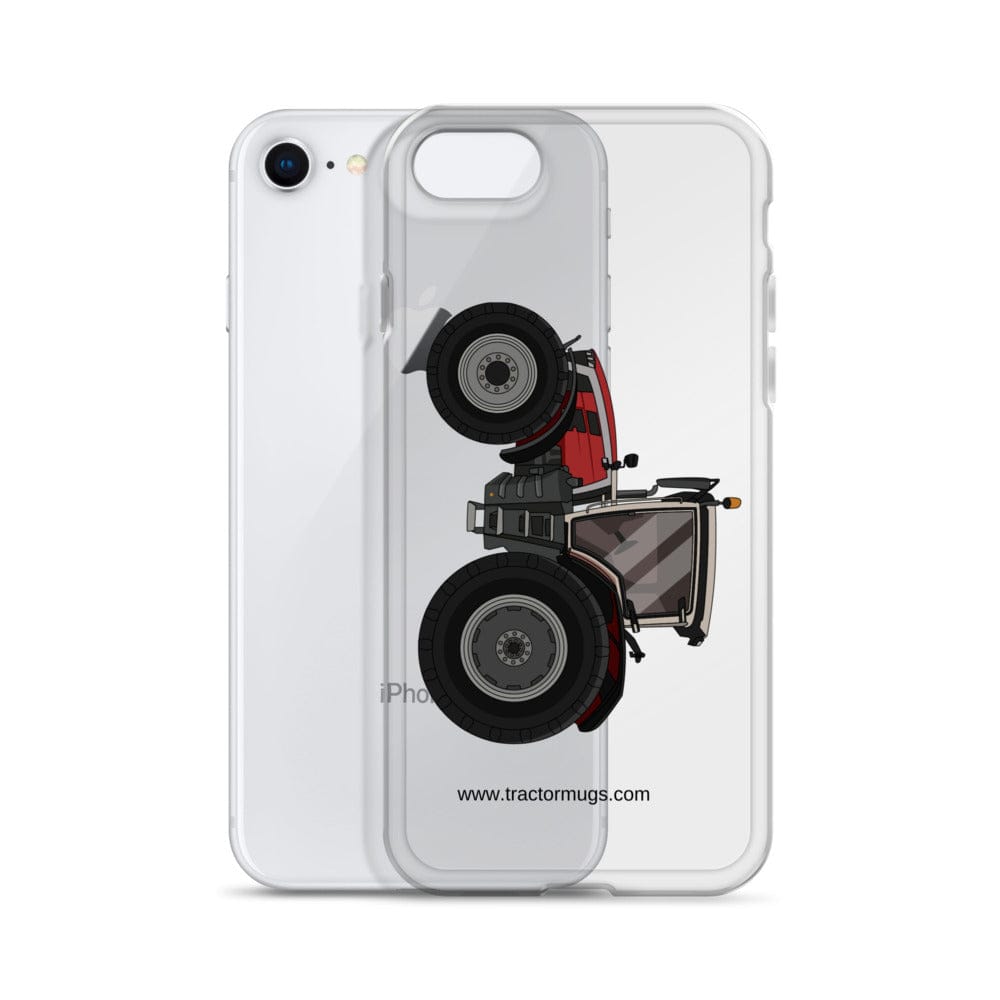 The Tractor Mugs Store Massey Ferguson 8S 265 (2020) | Clear Case for iPhone® Quality Farmers Merch