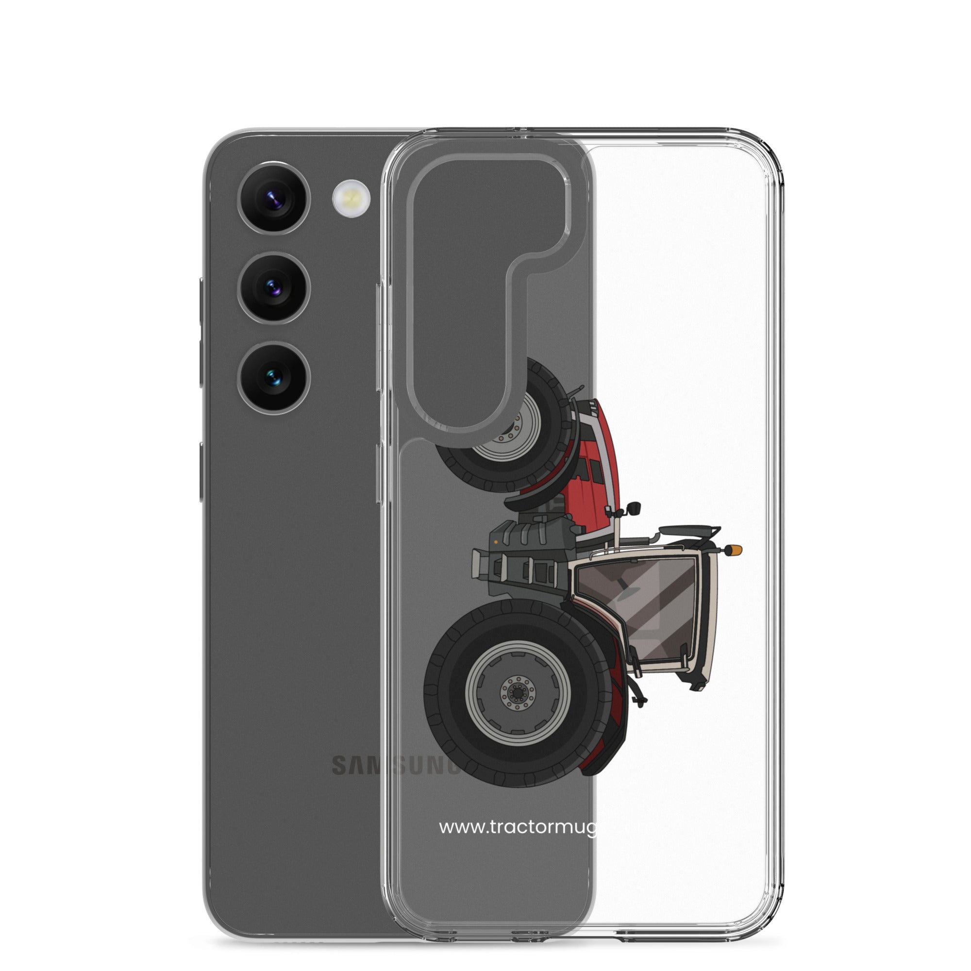 The Tractor Mugs Store Massey Ferguson 8S 265 (2020) | Clear Case for Samsung® Quality Farmers Merch