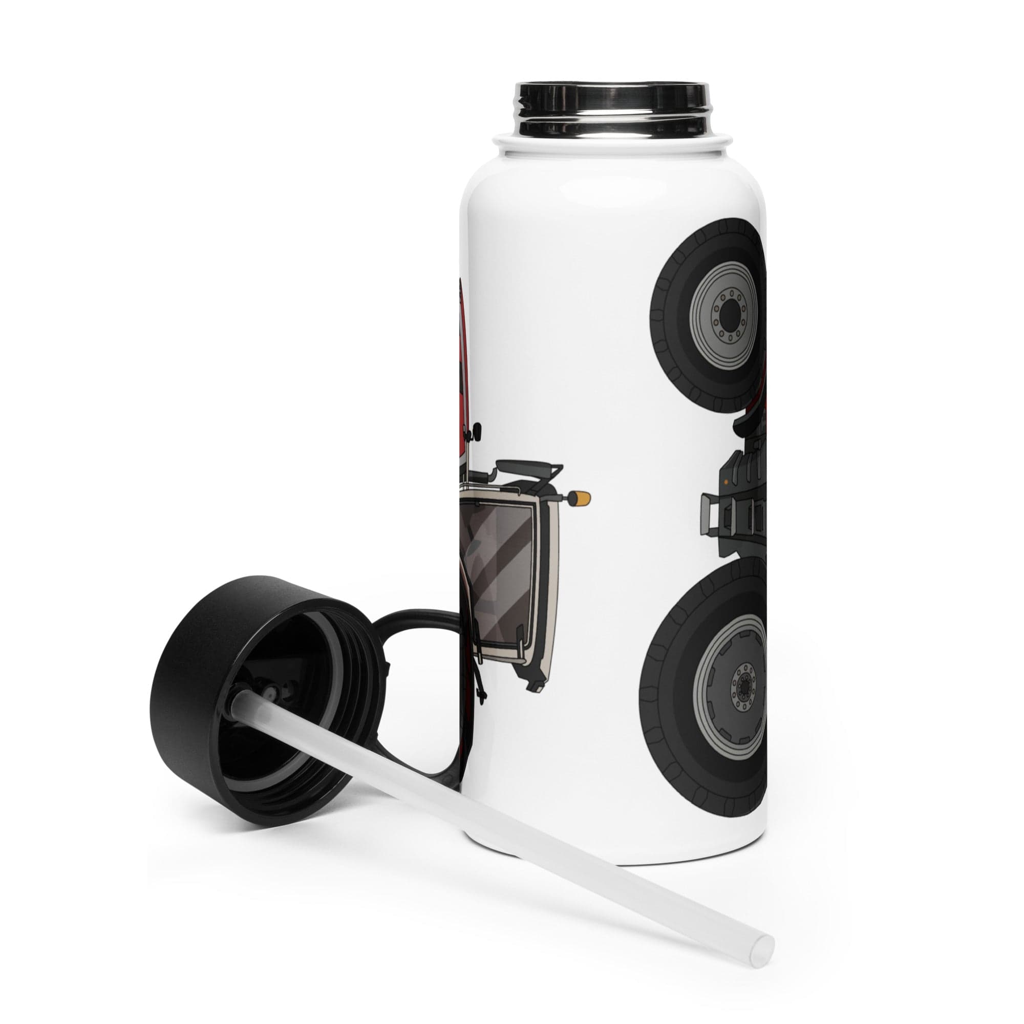 The Tractor Mugs Store Massey Ferguson 8S 265 (2020) | Stainless Steel Water Bottle Quality Farmers Merch