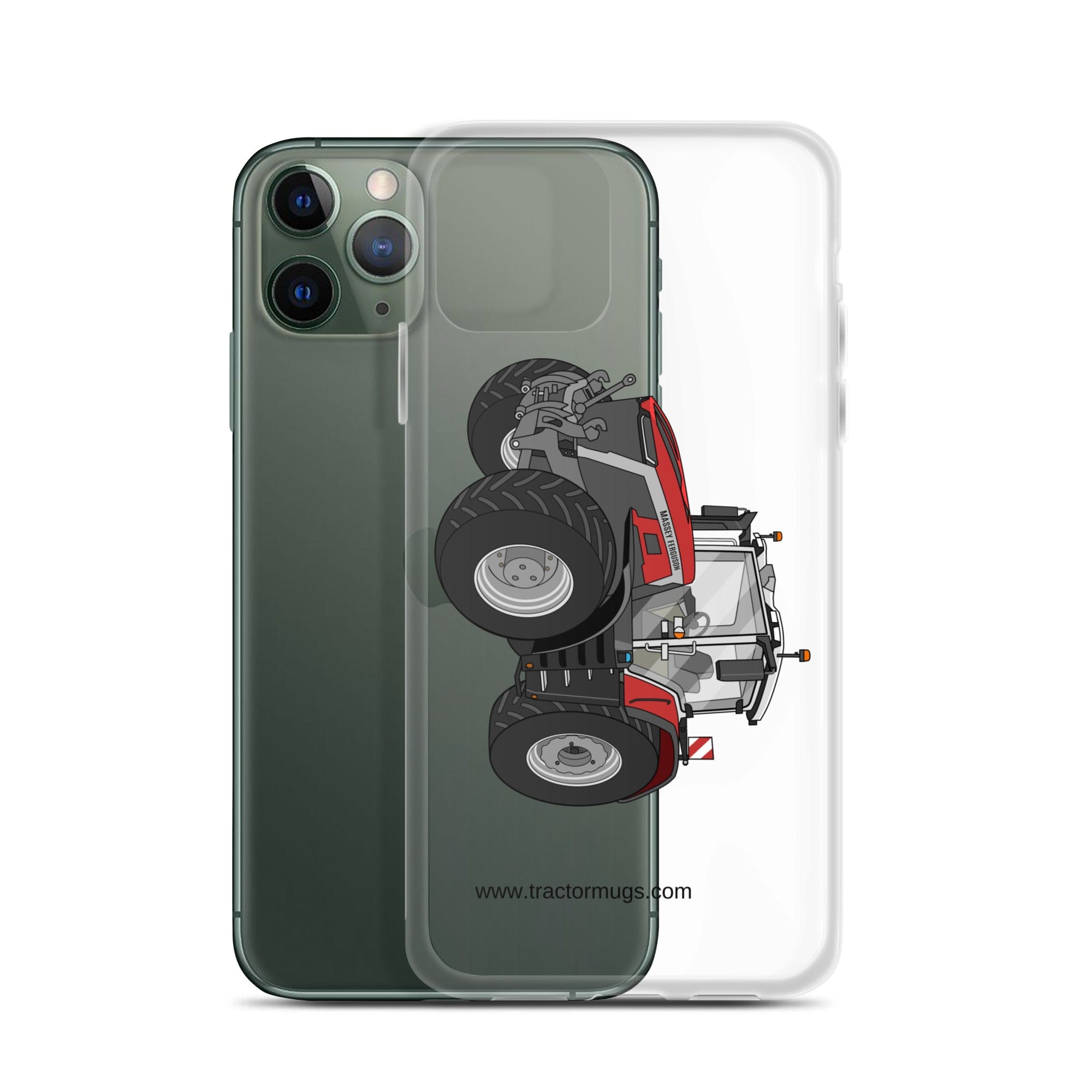 The Tractor Mugs Store Massey Ferguson 9X | Clear Case for iPhone® Quality Farmers Merch