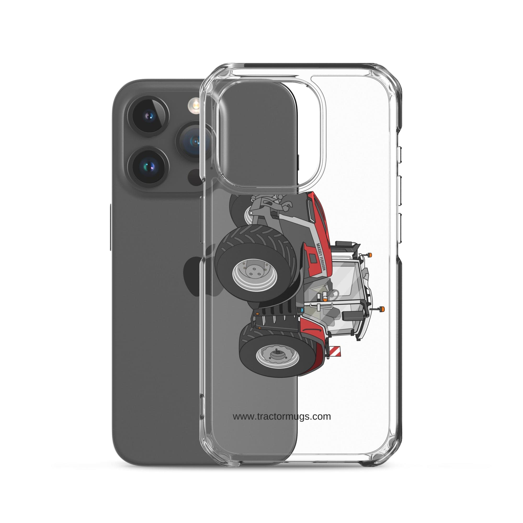 The Tractor Mugs Store Massey Ferguson 9X | Clear Case for iPhone® Quality Farmers Merch