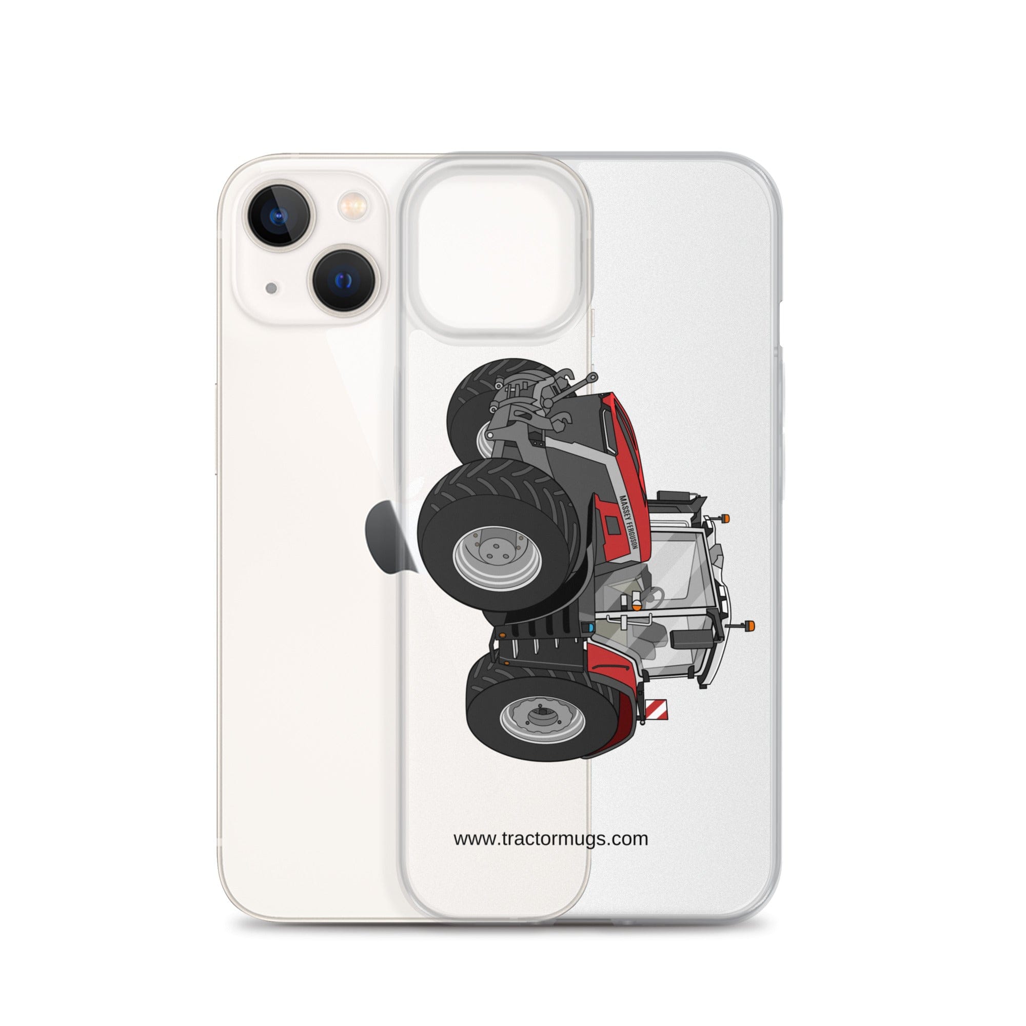 The Tractor Mugs Store Massey Ferguson 9X | Clear Case for iPhone® Quality Farmers Merch