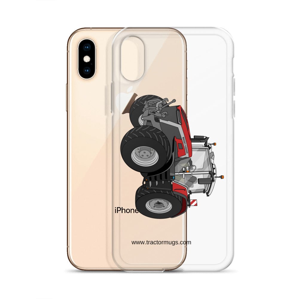 The Tractor Mugs Store Massey Ferguson 9X | Clear Case for iPhone® Quality Farmers Merch