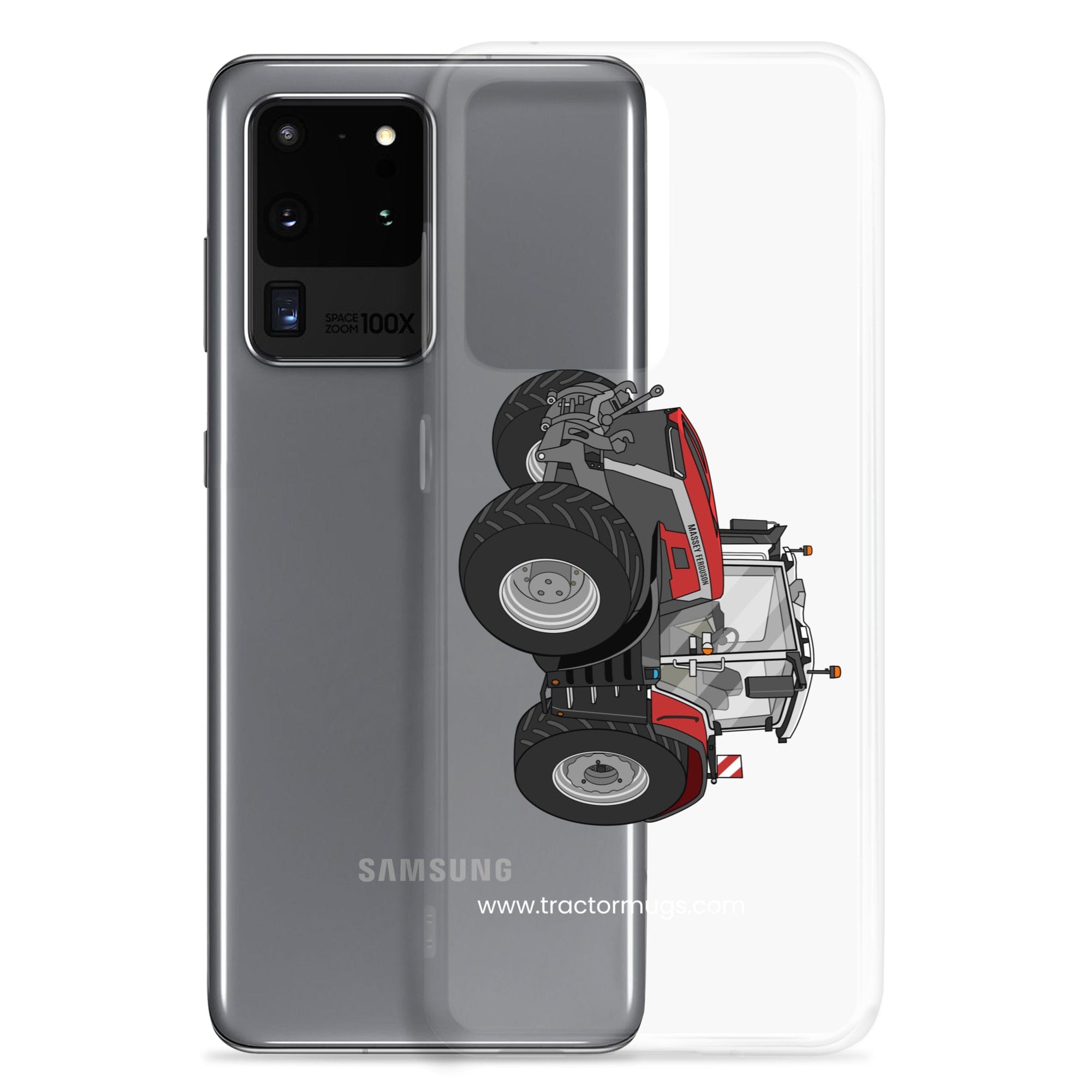 The Tractor Mugs Store Massey Ferguson 9X | Clear Case for Samsung® Quality Farmers Merch