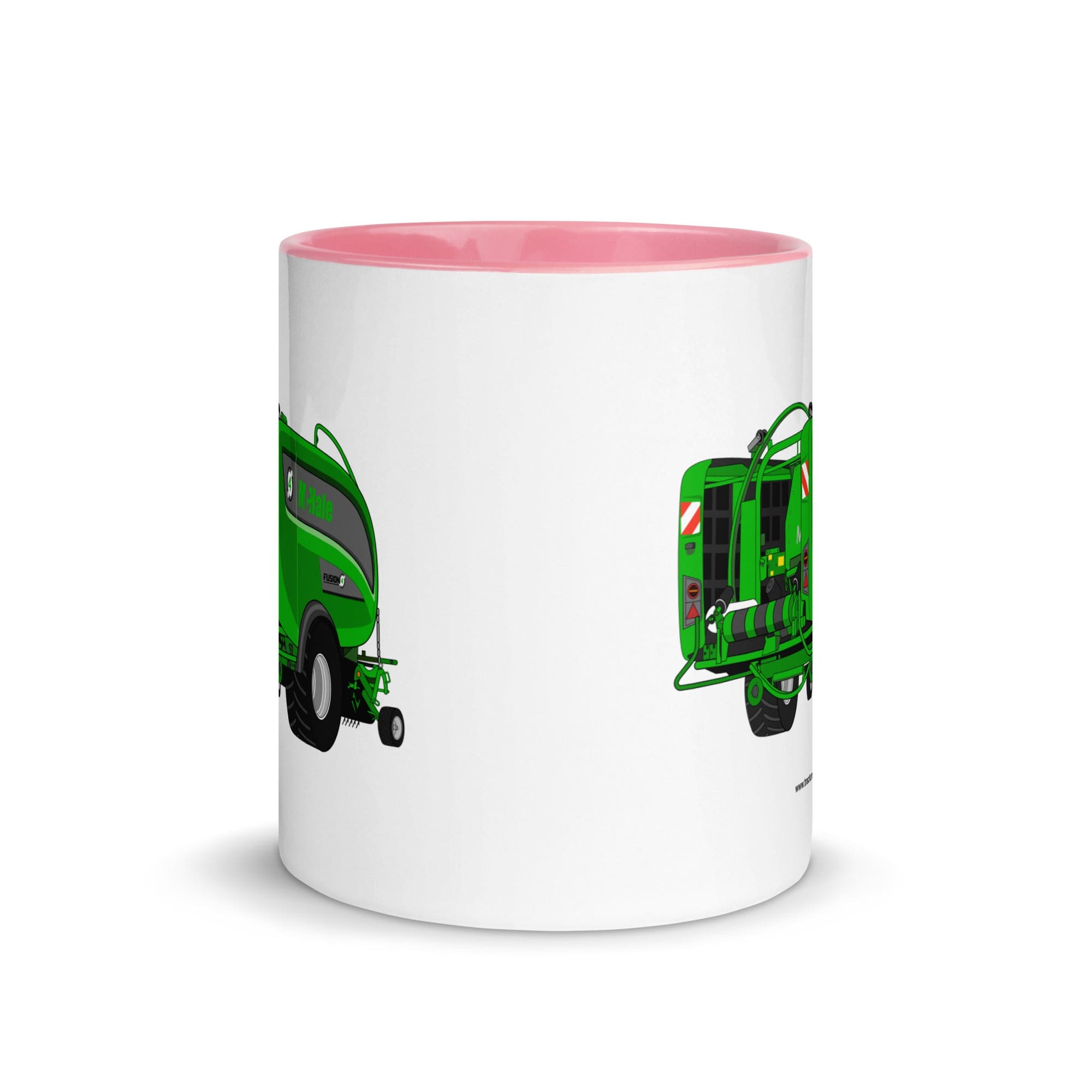 The Tractor Mugs Store Mc Hale Fusion 2 Mug with Color Inside Quality Farmers Merch