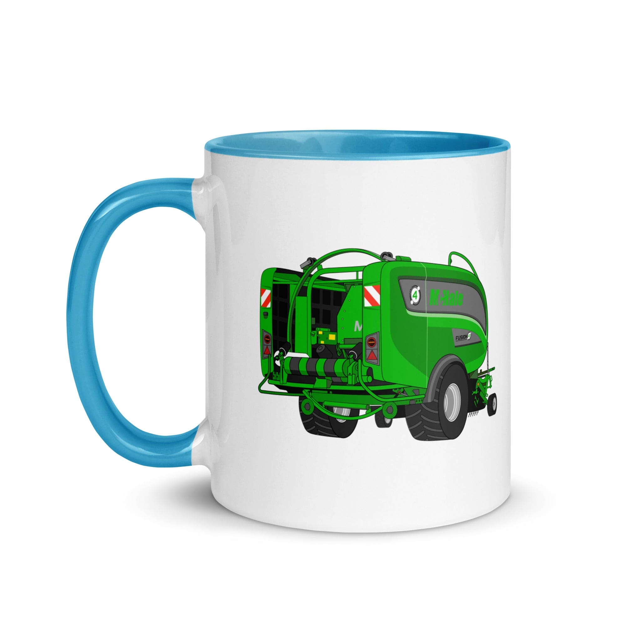 The Tractor Mugs Store Mc Hale Fusion 2 Mug with Color Inside Quality Farmers Merch