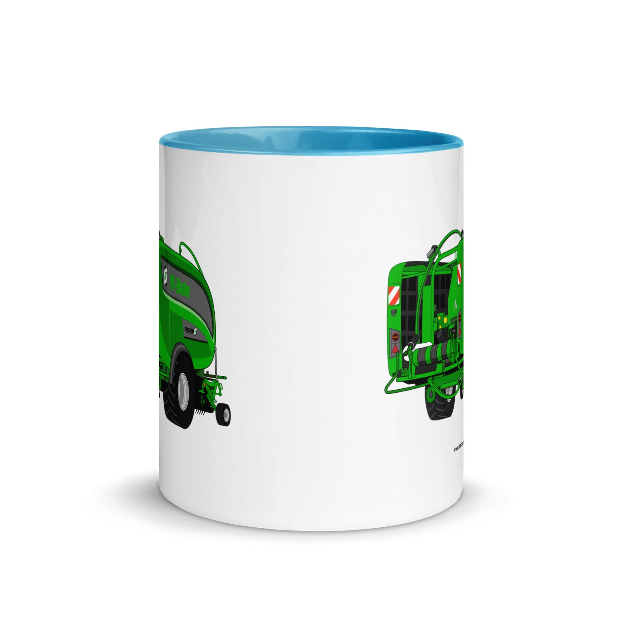 The Tractor Mugs Store Mc Hale Fusion 2 Mug with Color Inside Quality Farmers Merch