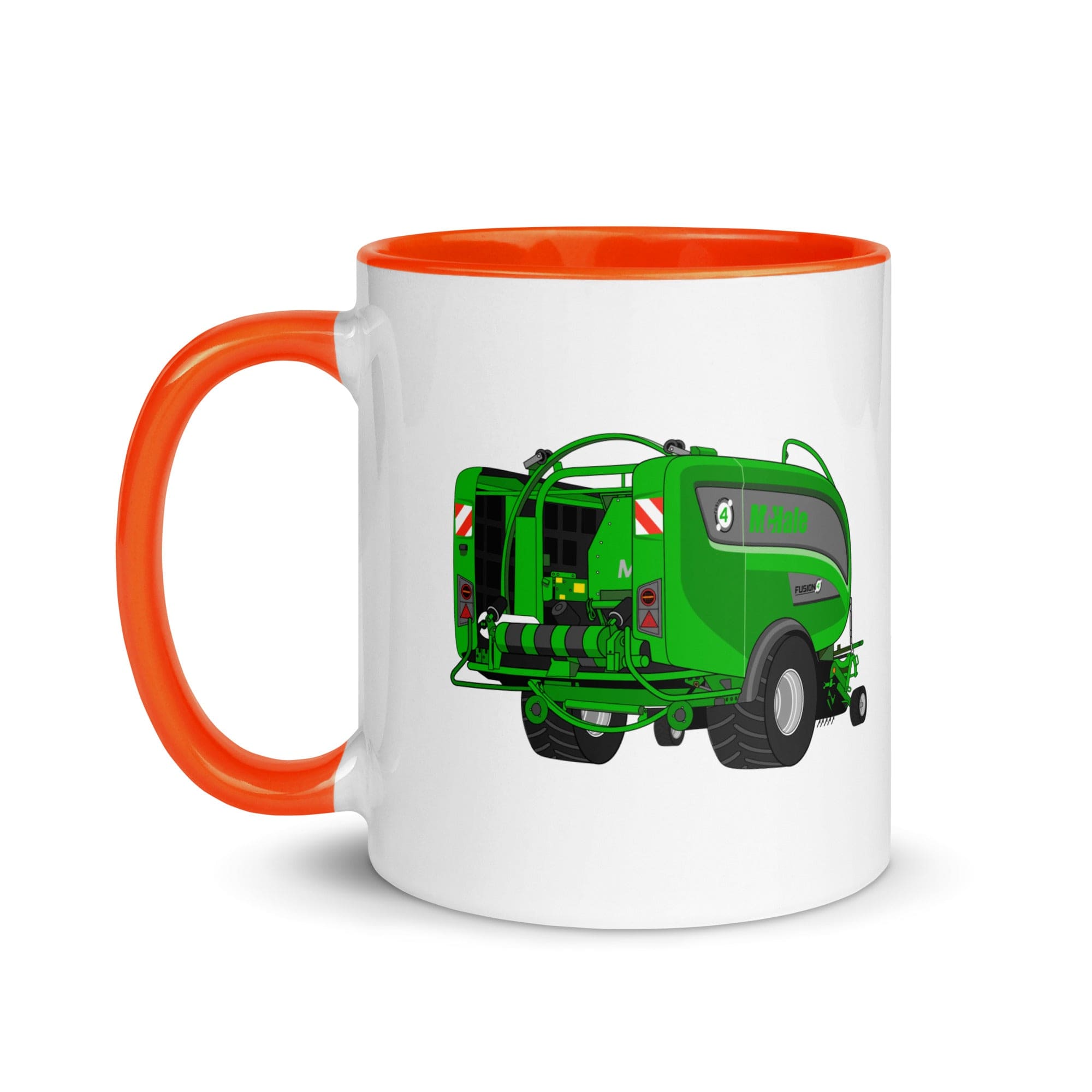 The Tractor Mugs Store Mc Hale Fusion 2 Mug with Color Inside Quality Farmers Merch