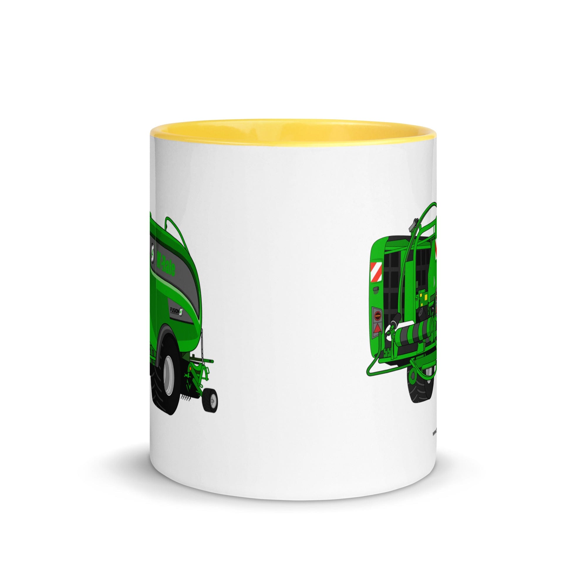 The Tractor Mugs Store Mc Hale Fusion 4 Big Baler | Mug with Color Inside Quality Farmers Merch