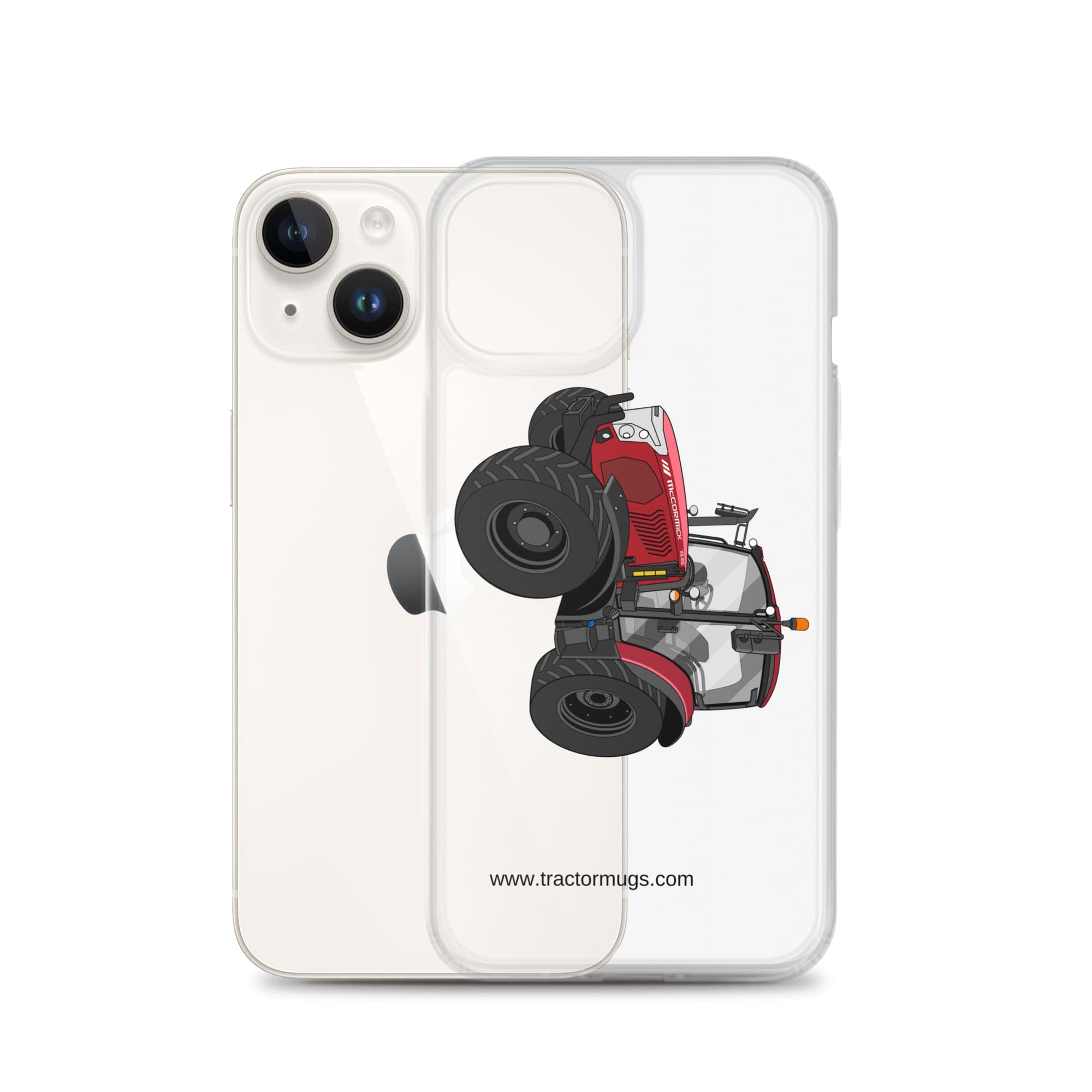 The Tractor Mugs Store McCormick X5 120 | Clear Case for iPhone® Quality Farmers Merch