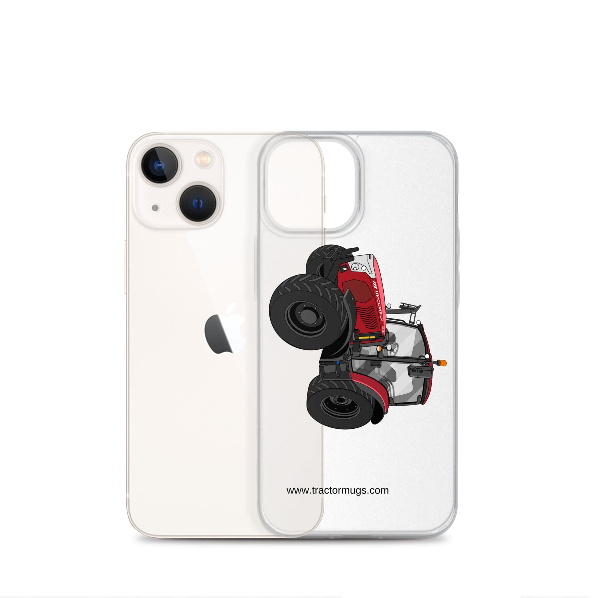 The Tractor Mugs Store McCormick X5 120 | Clear Case for iPhone® Quality Farmers Merch