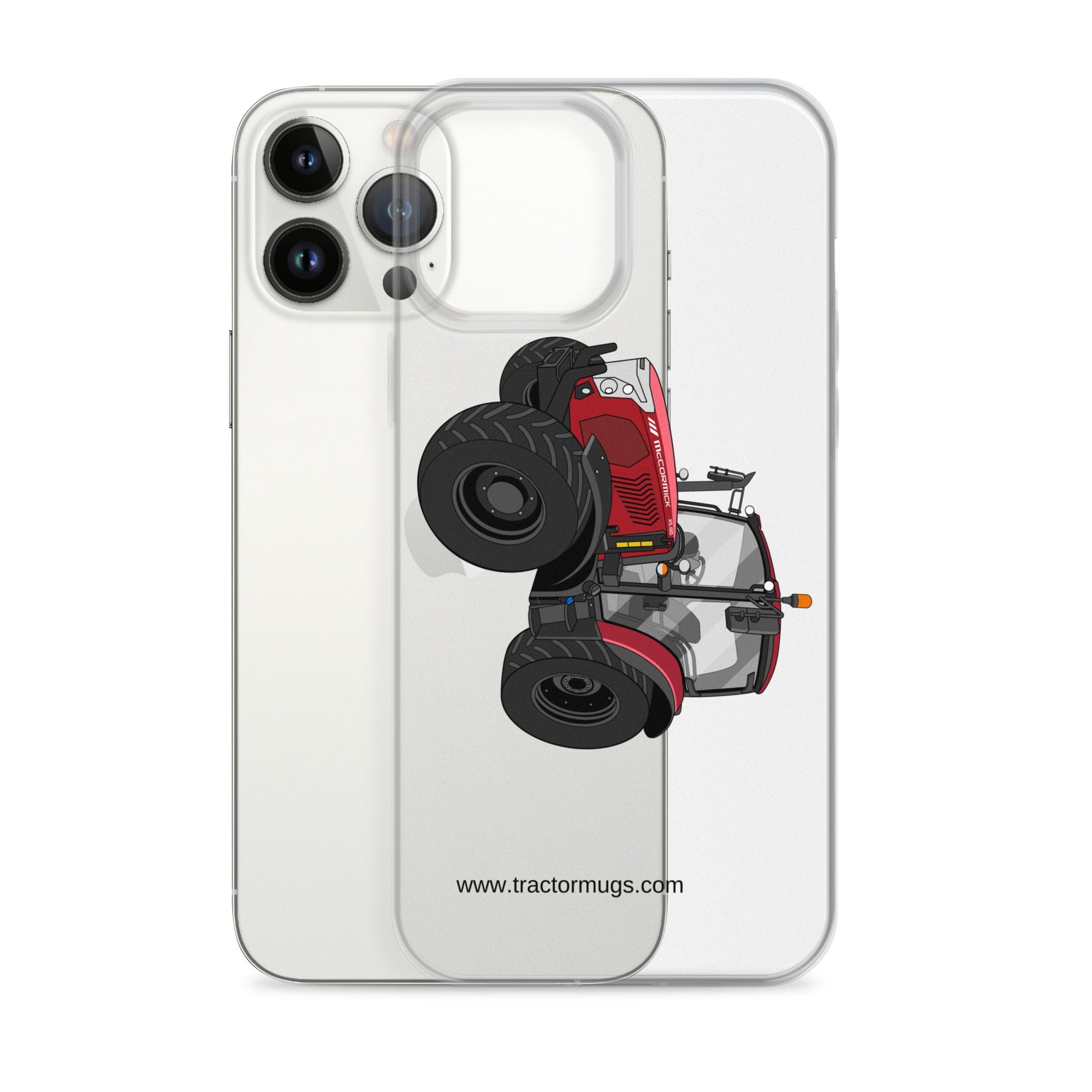 The Tractor Mugs Store McCormick X5 120 | Clear Case for iPhone® Quality Farmers Merch