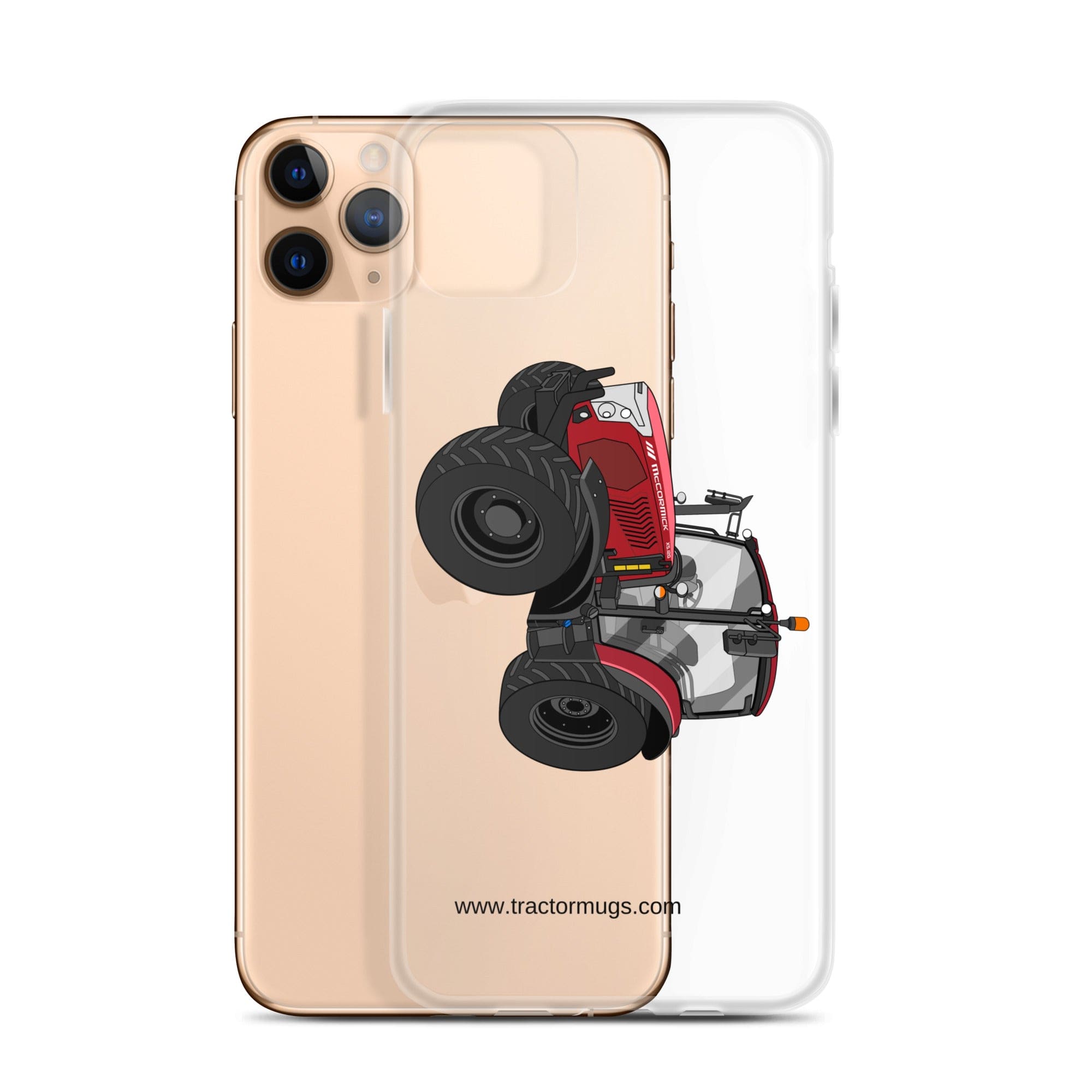 The Tractor Mugs Store McCormick X5 120 | Clear Case for iPhone® Quality Farmers Merch