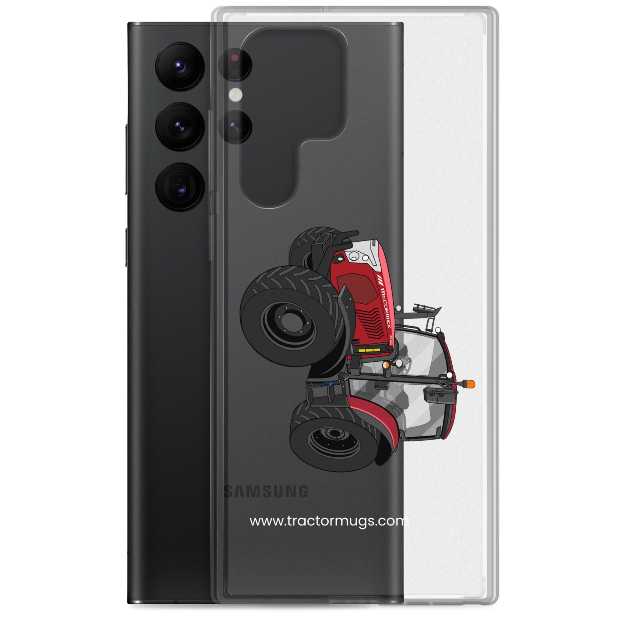 The Tractor Mugs Store McCormick X5 120 | Clear Case for Samsung® Quality Farmers Merch