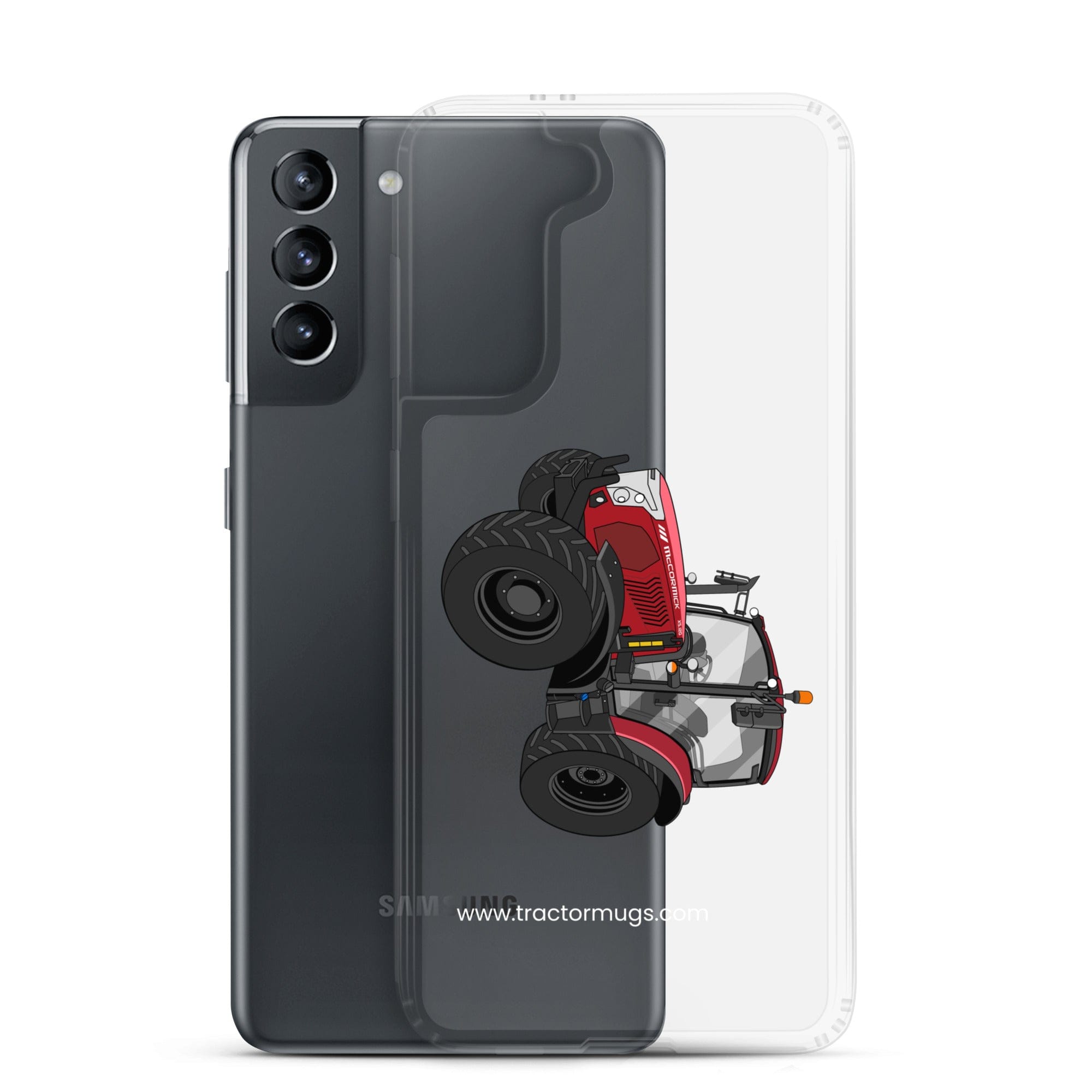 The Tractor Mugs Store McCormick X5 120 | Clear Case for Samsung® Quality Farmers Merch