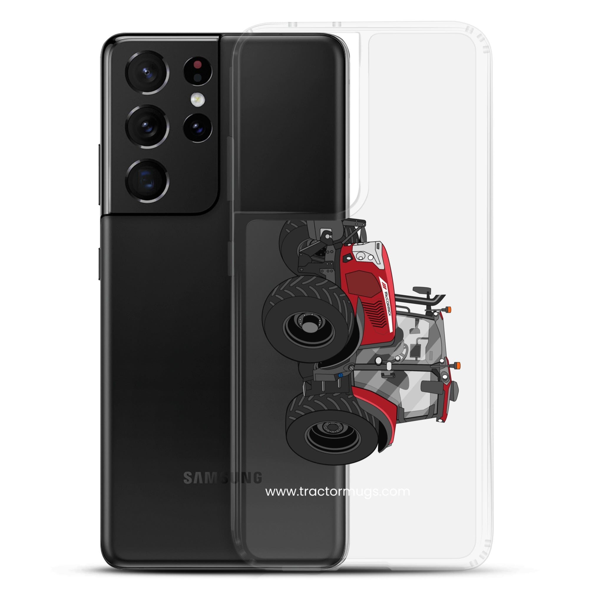 The Tractor Mugs Store McCormick X6 414 | Clear Case for Samsung® Quality Farmers Merch