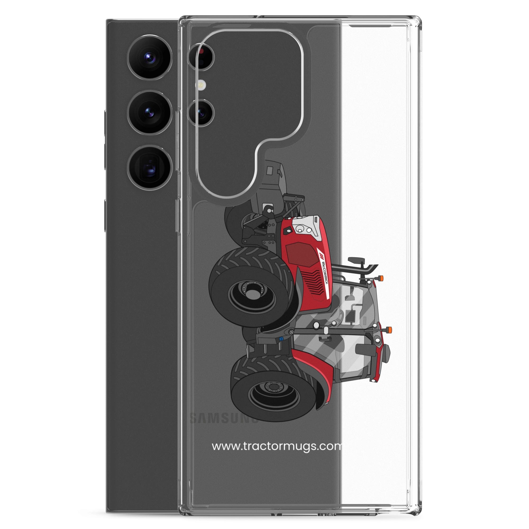 The Tractor Mugs Store McCormick X6 414 | Clear Case for Samsung® Quality Farmers Merch