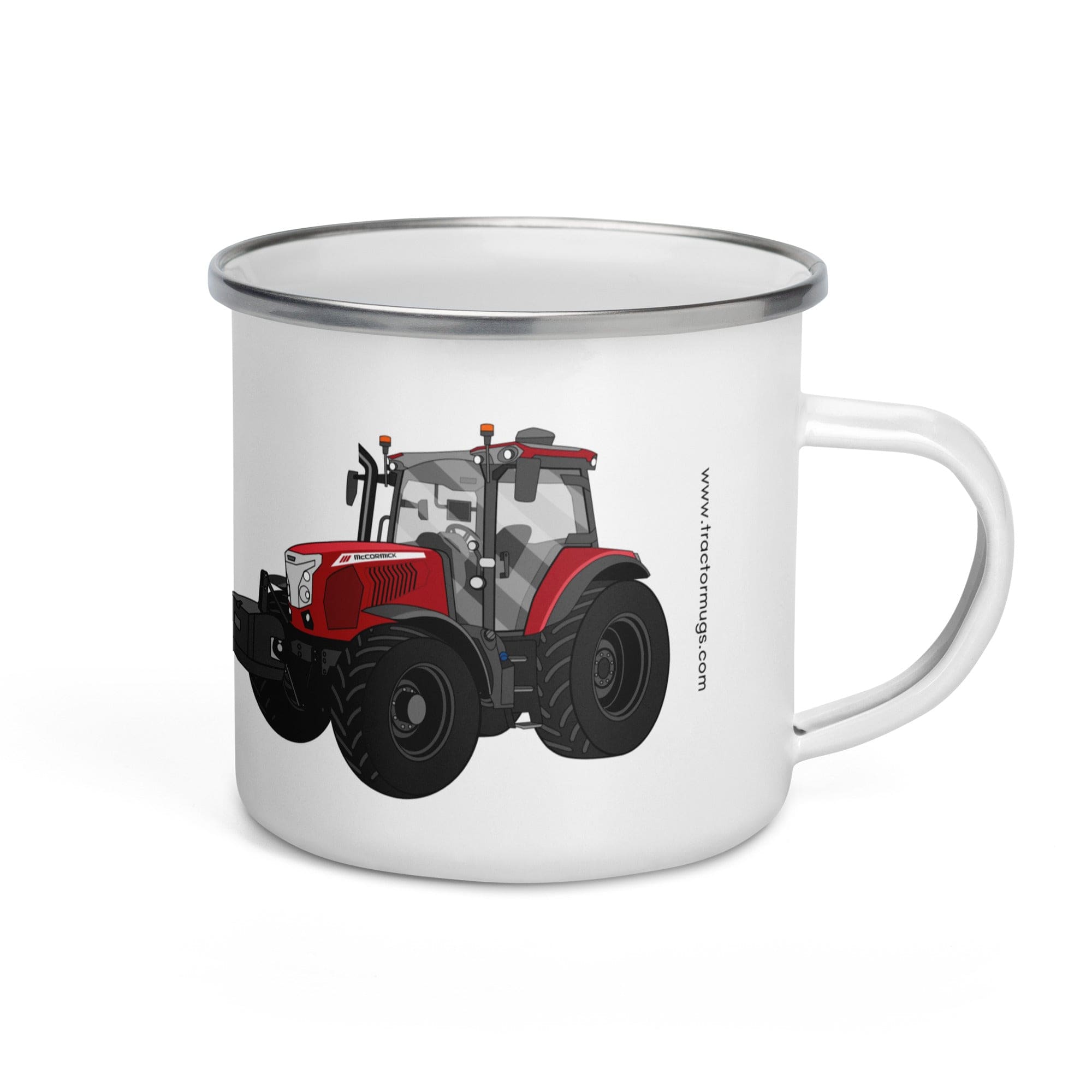 The Tractor Mugs Store McCormick X6 414 | Enamel Mug Quality Farmers Merch