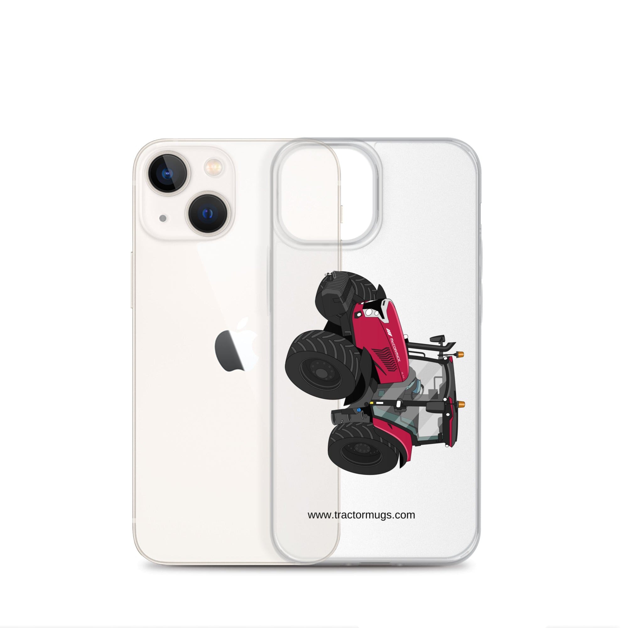 The Tractor Mugs Store McCormick X6.414 P6-Drive | Clear Case for iPhone® Quality Farmers Merch