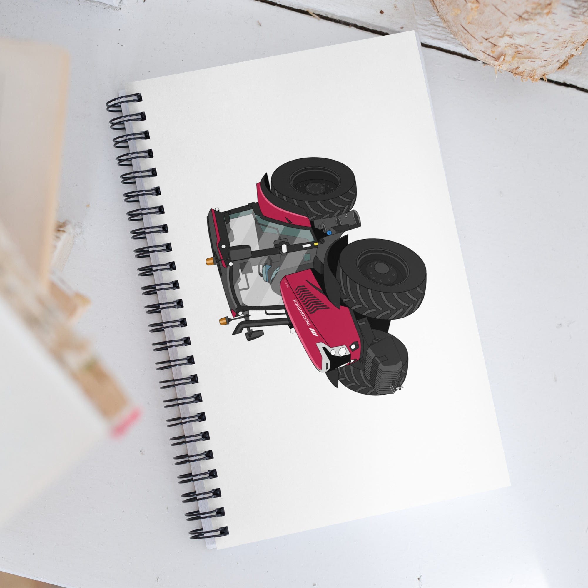 The Tractor Mugs Store McCormick X6.414 P6-Drive | Spiral notebook Quality Farmers Merch