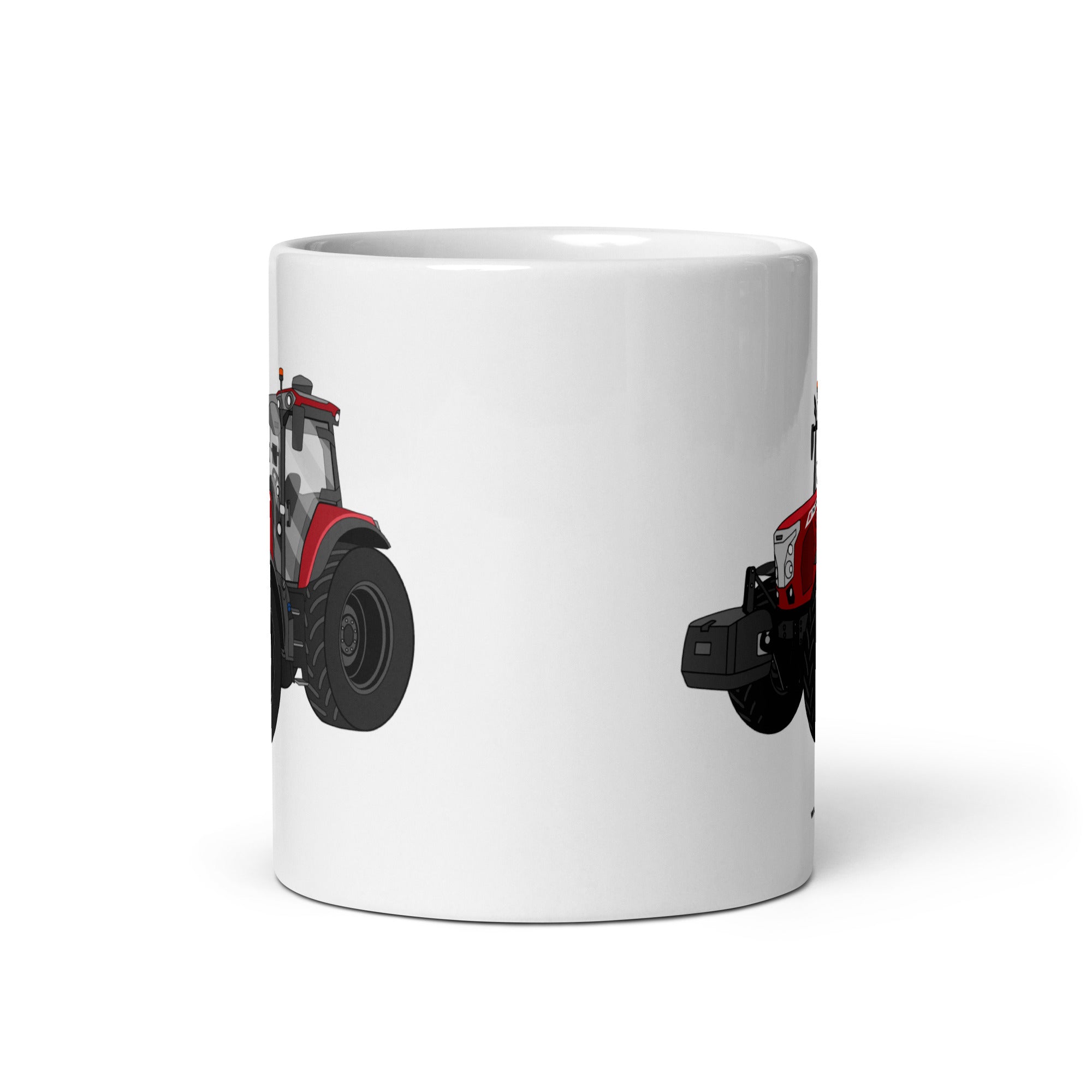 The Tractor Mugs Store McCormick X6 414 | White glossy mug Quality Farmers Merch