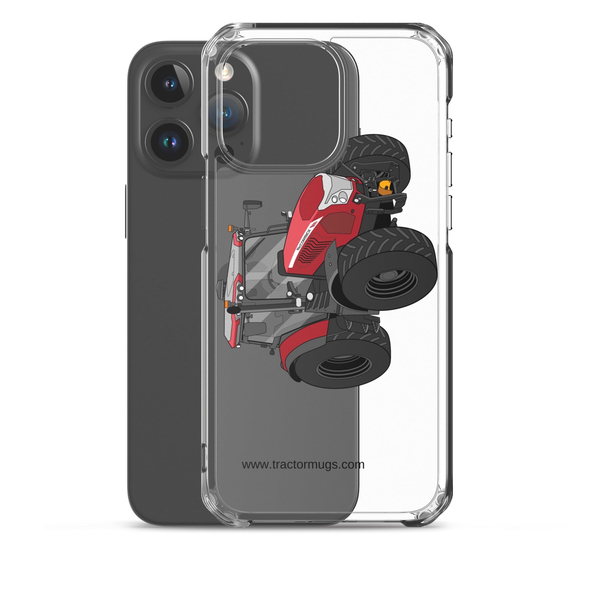 The Tractor Mugs Store McCormick X6 Vt Drive | Clear Case for iPhone® Quality Farmers Merch