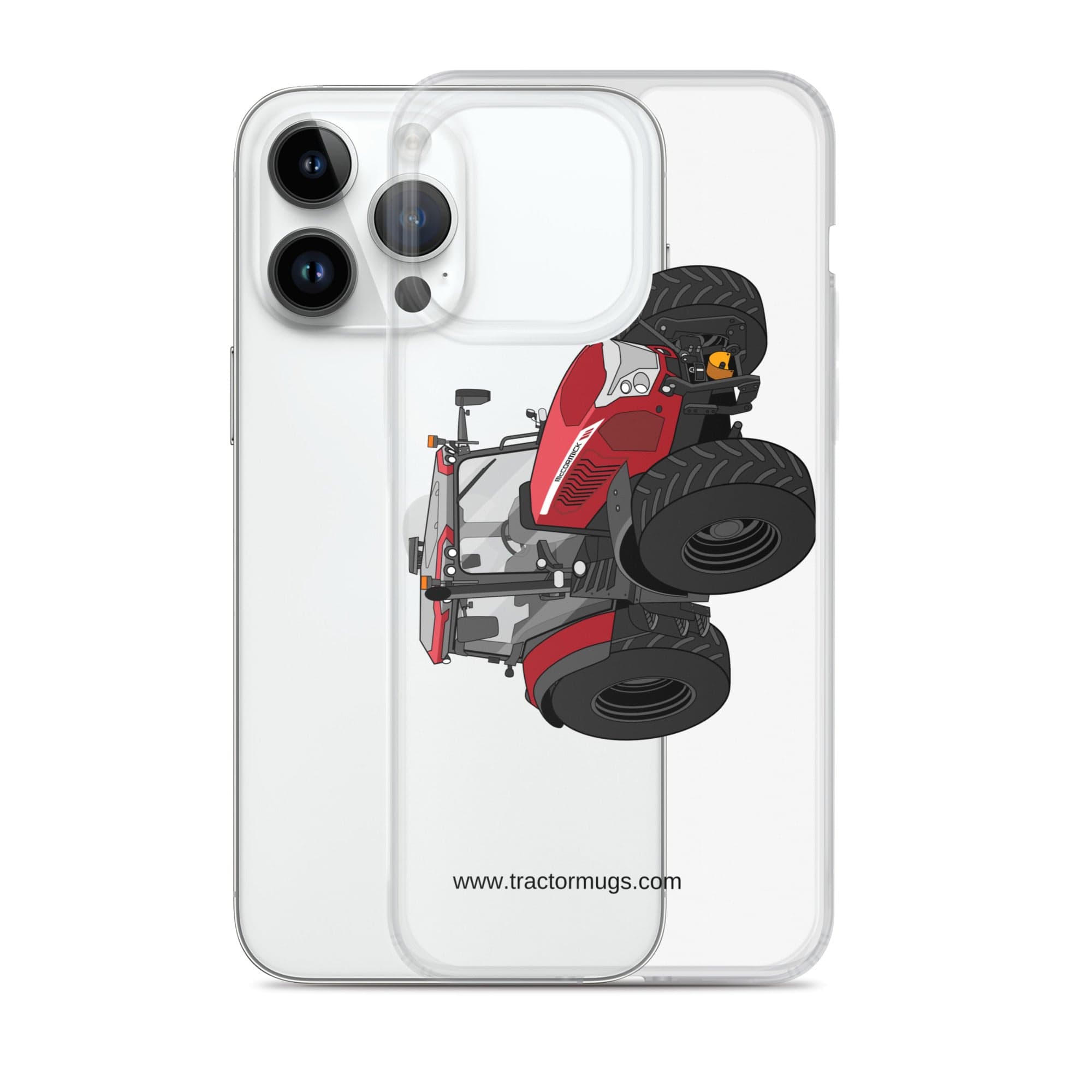 The Tractor Mugs Store McCormick X6 Vt Drive | Clear Case for iPhone® Quality Farmers Merch