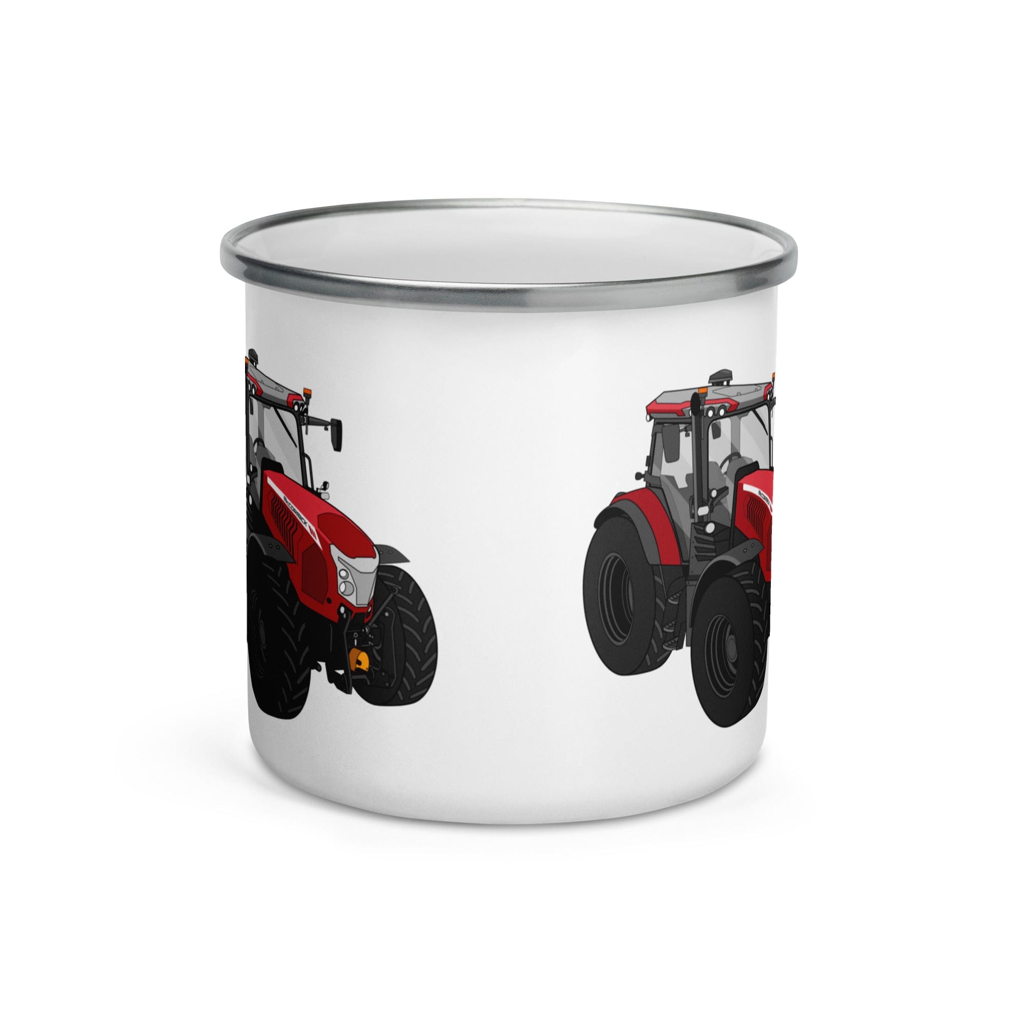 The Tractor Mugs Store McCormick X6 Vt Drive | Enamel Mug Quality Farmers Merch