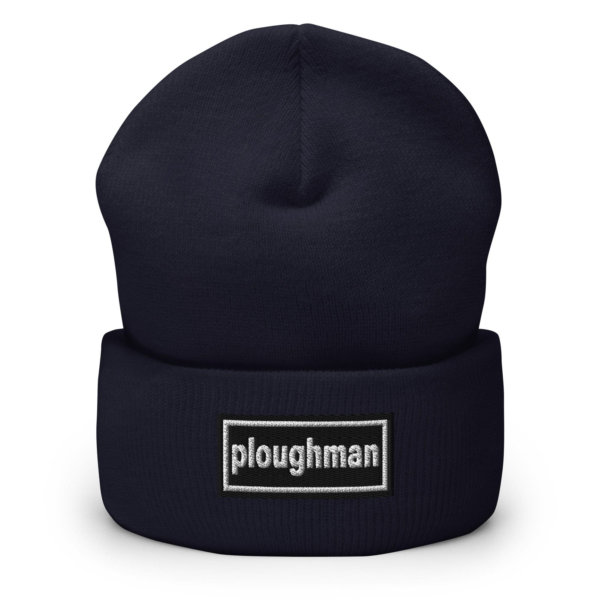 The Tractor Mugs Store Navy OASIS Style 'Ploughman' | Cuffed Beanie Quality Farmers Merch