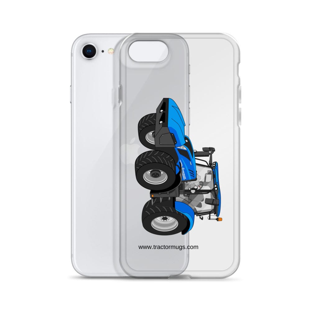 The Tractor Mugs Store New Holland T6 180 Methane | Clear Case for iPhone® Quality Farmers Merch
